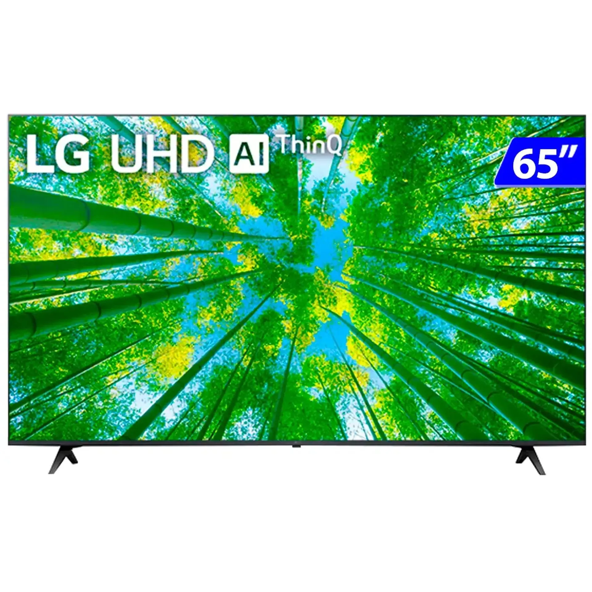 Smart TV LG LED 65" 4K Wi-Fi WebOS 22 Comando de Voz 65UQ8050PSB