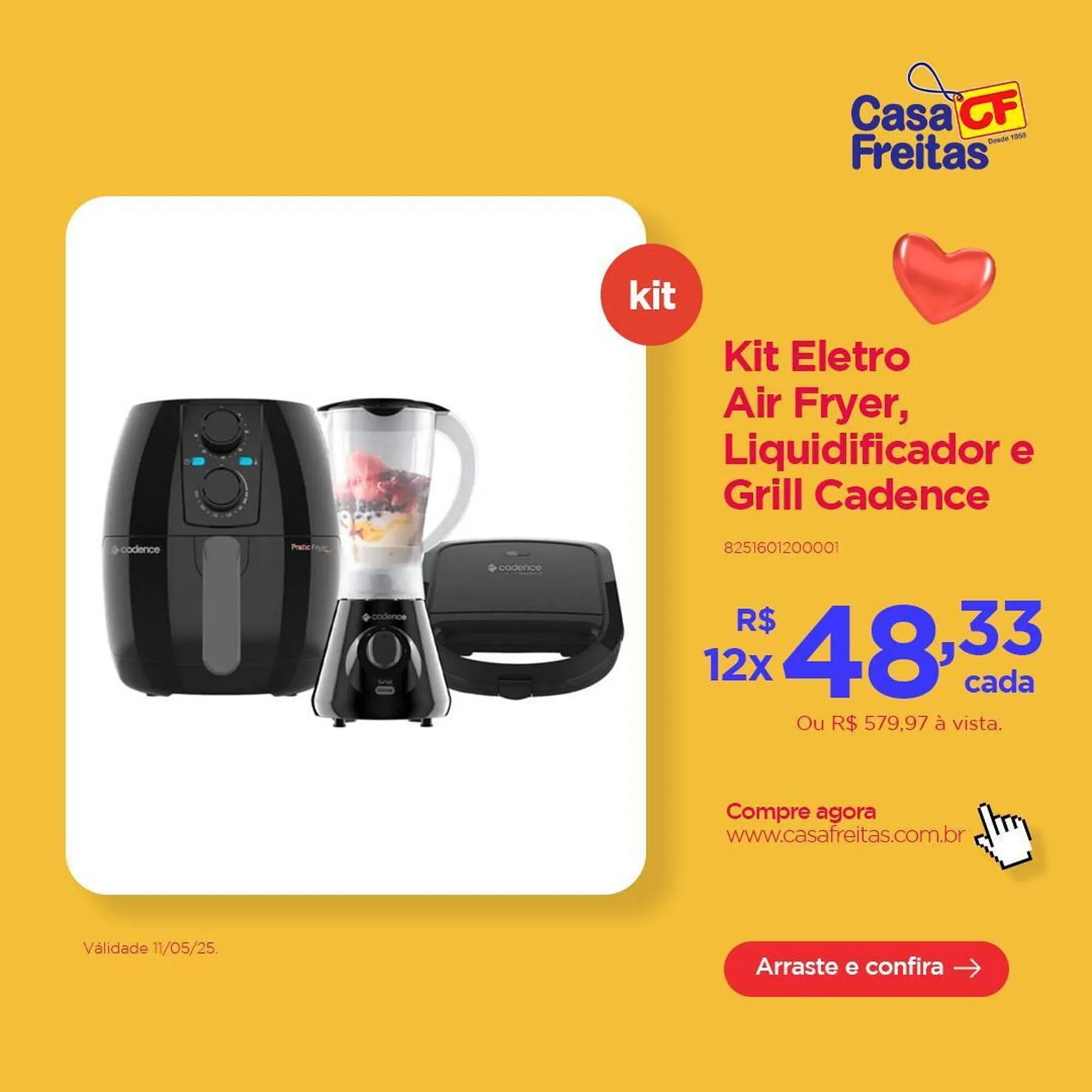 Encarte de Catálogo Casa Freitas 2 de maio até 12 de maio 2025 - Pagina 3