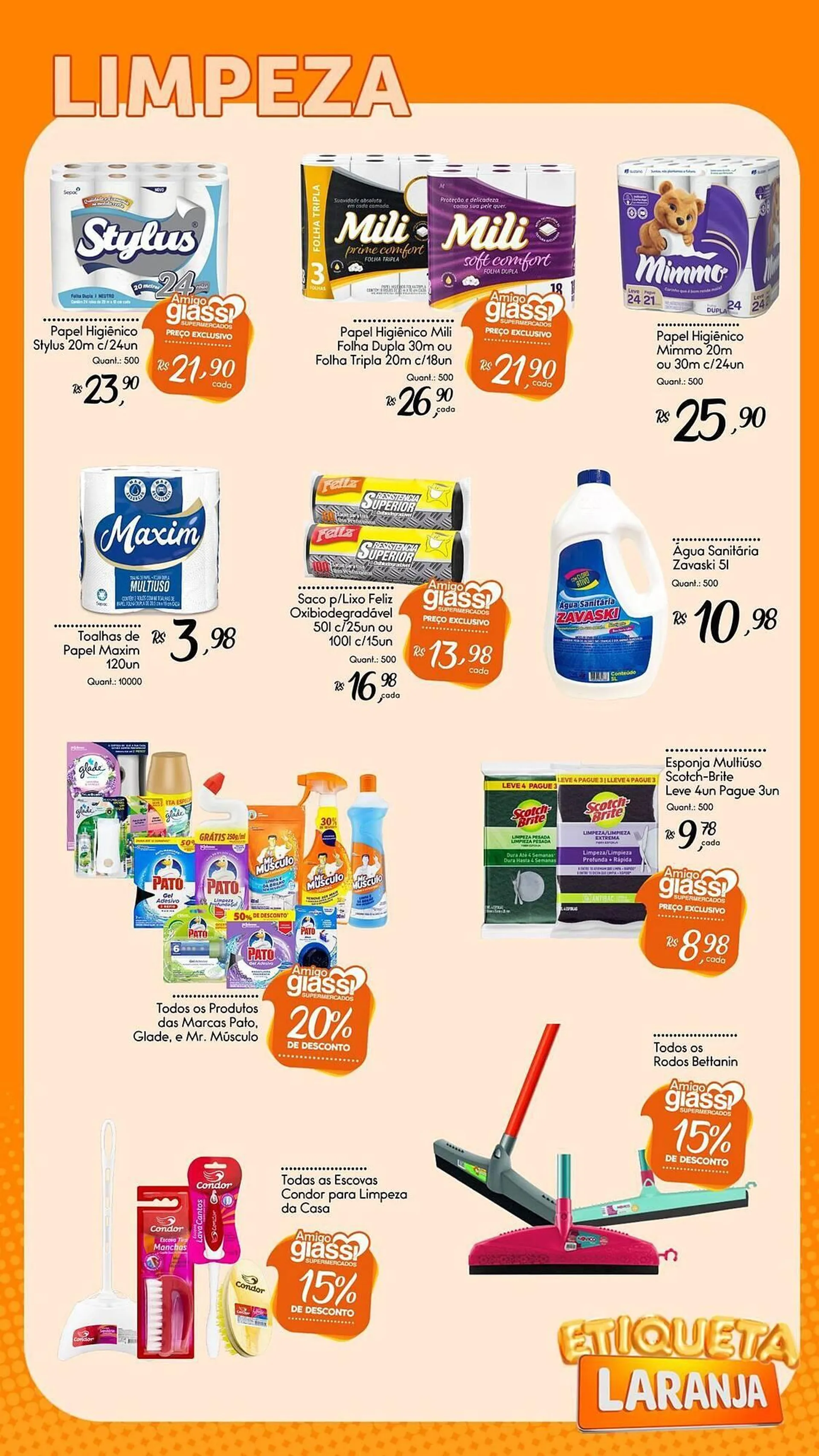 Encarte de Catálogo Giassi Supermercados 14 de abril até 24 de abril 2025 - Pagina 26
