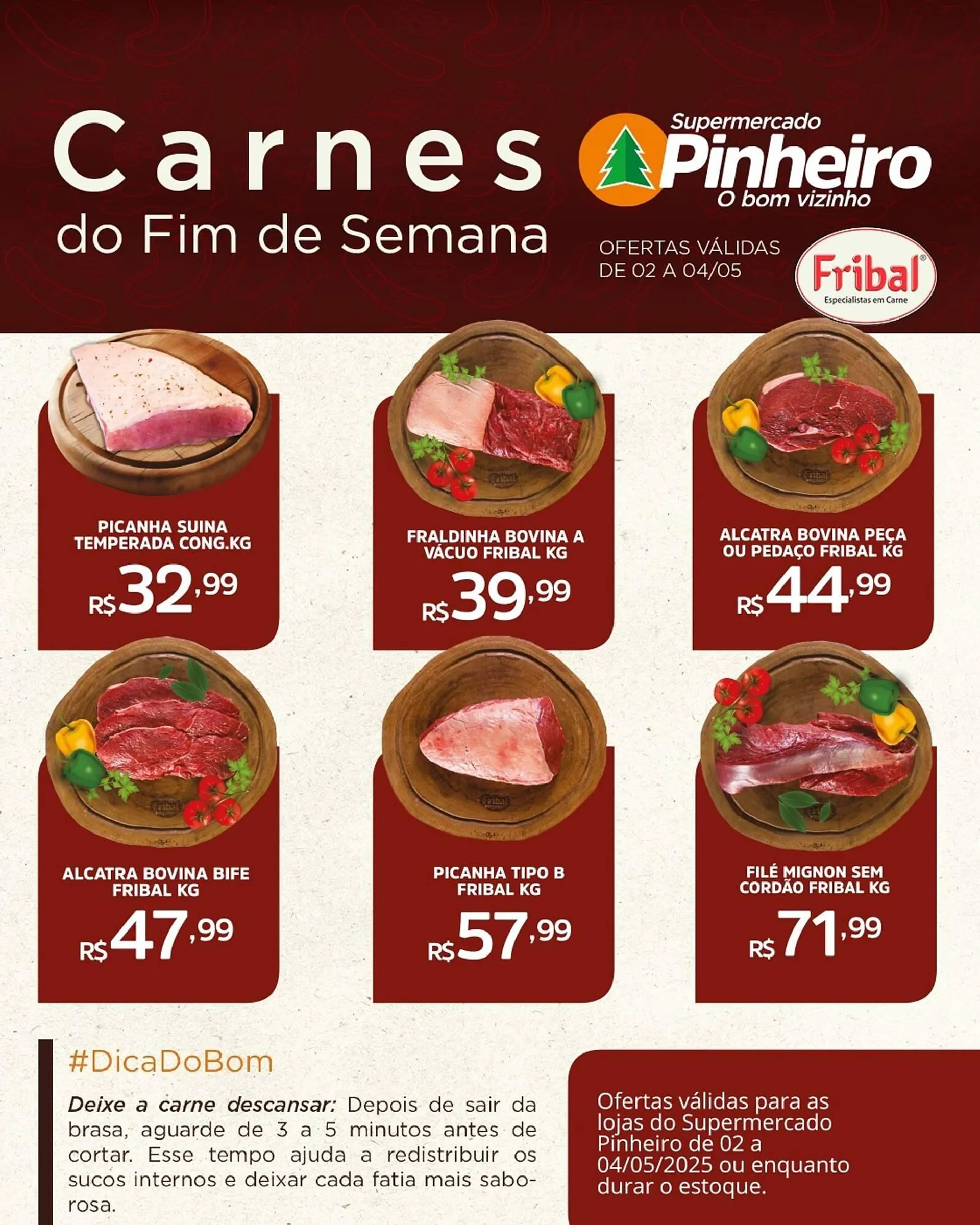 Encarte de Catálogo Pinheiro Supermercado 2 de maio até 4 de maio 2025 - Pagina 2