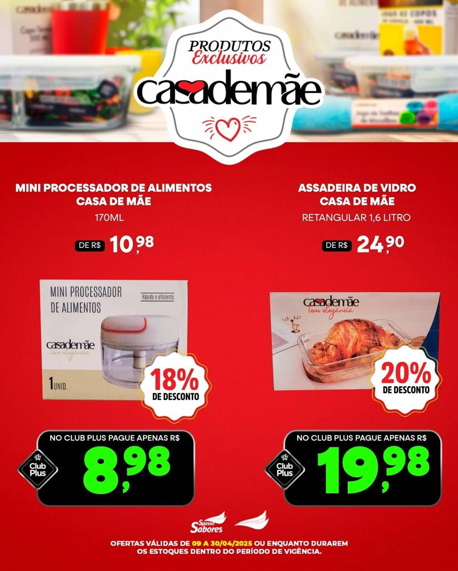 Encarte de Catálogo Spasso Sabores 9 de abril até 30 de abril 2025 - Pagina 3