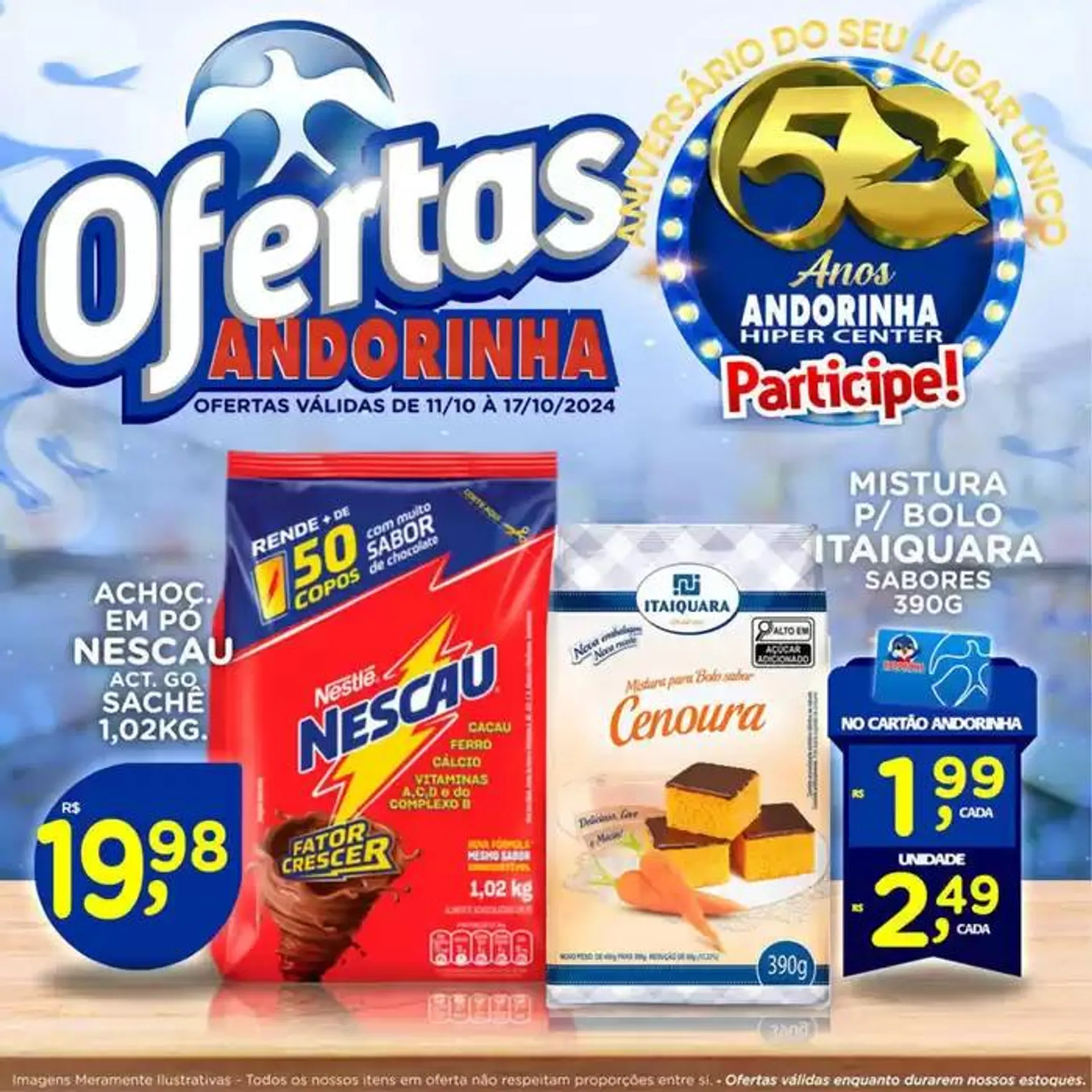 Encarte de Andorinha Hipermercado OFERTAS 11 de outubro até 17 de outubro 2024 - Pagina 63