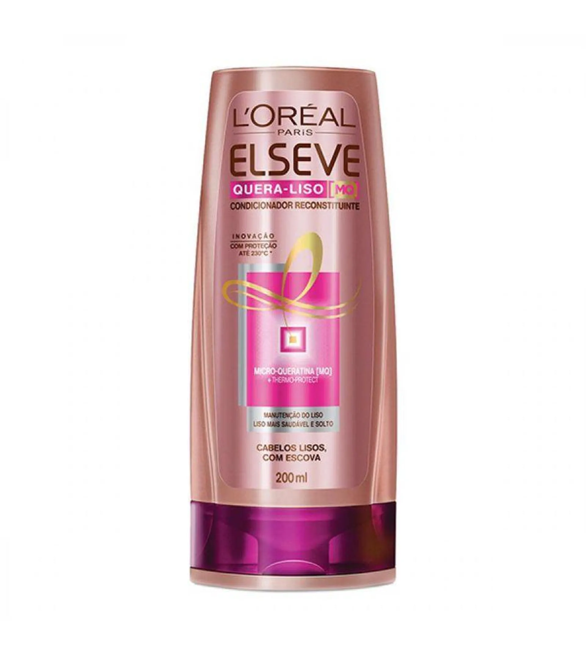 Condicionador Elseve Quera Liso Reconstituinte 200ml