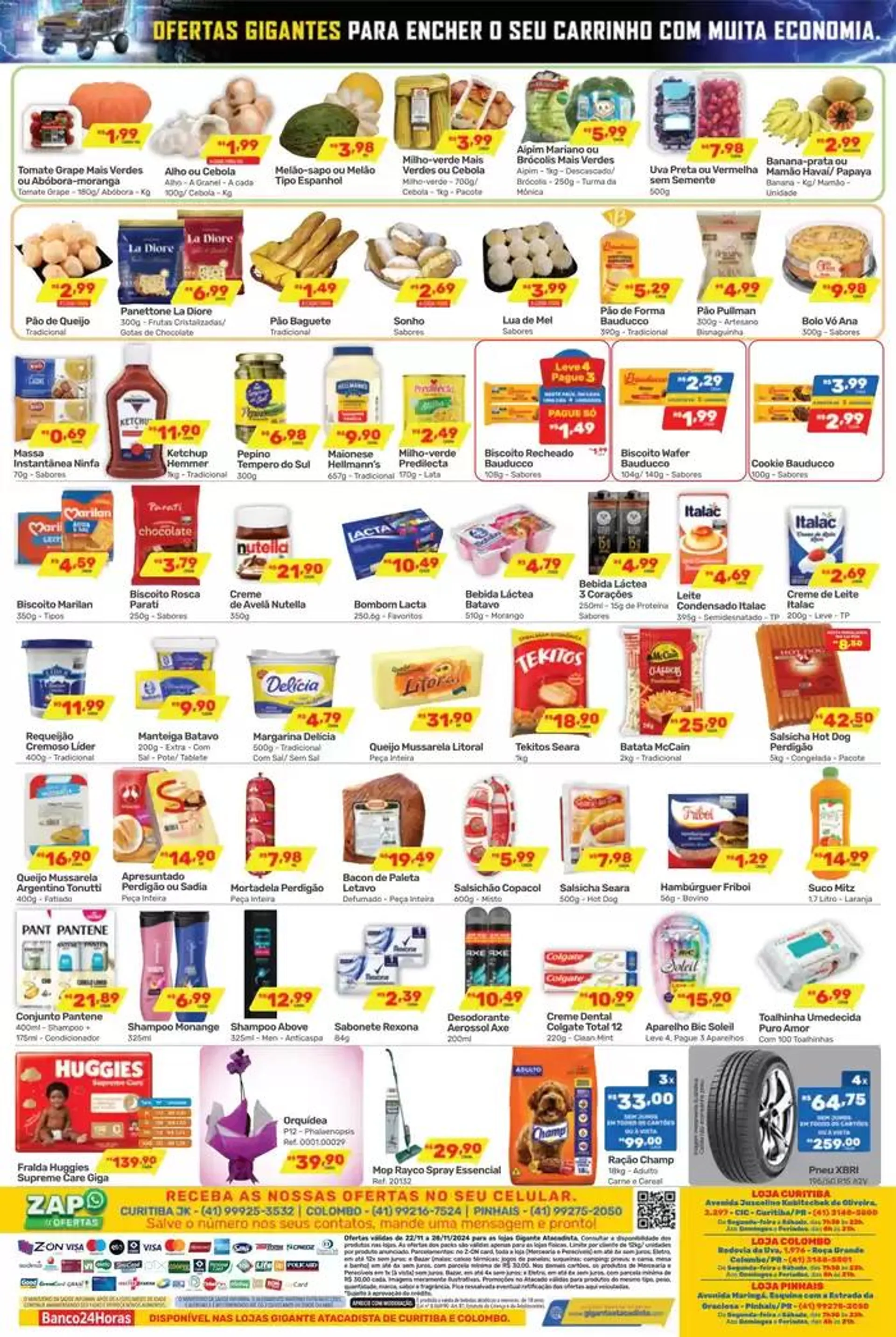 Encarte de Ofertas Gigante Atacadista até 25 de novembro até 28 de novembro 2024 - Pagina 2