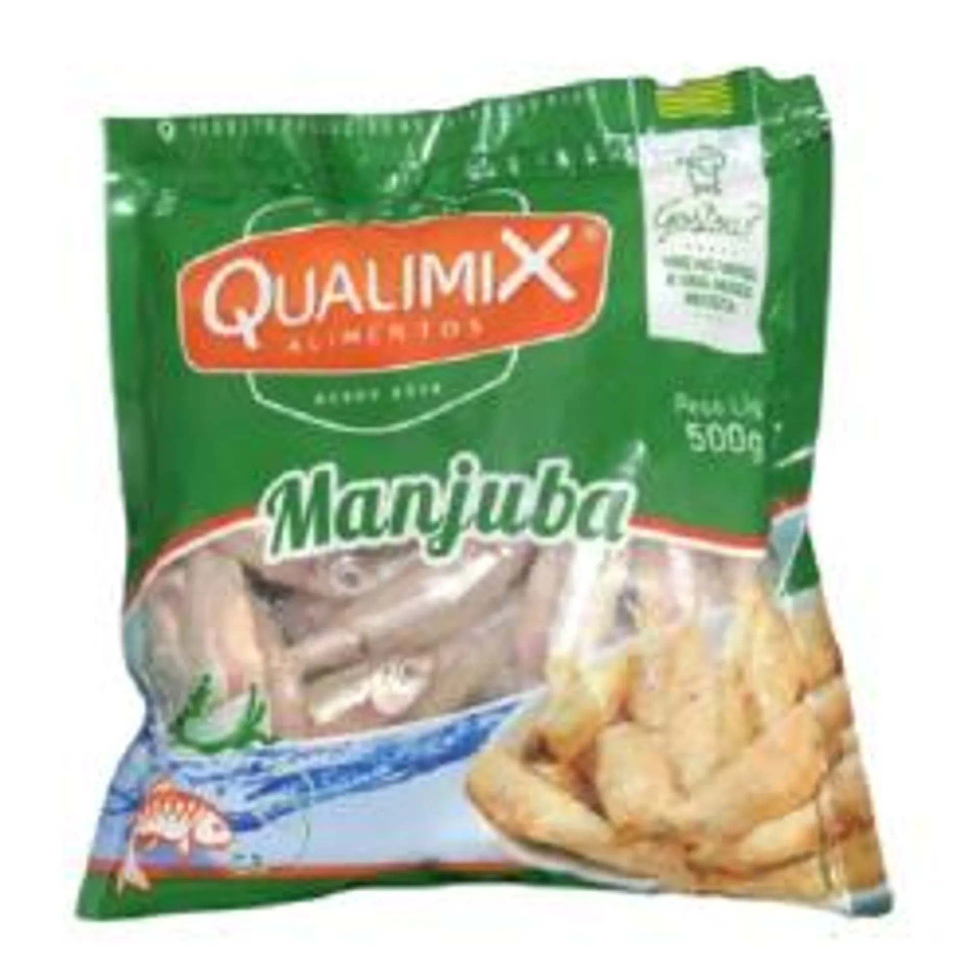 Peixe Manjuba Congelado Qualimix 500g