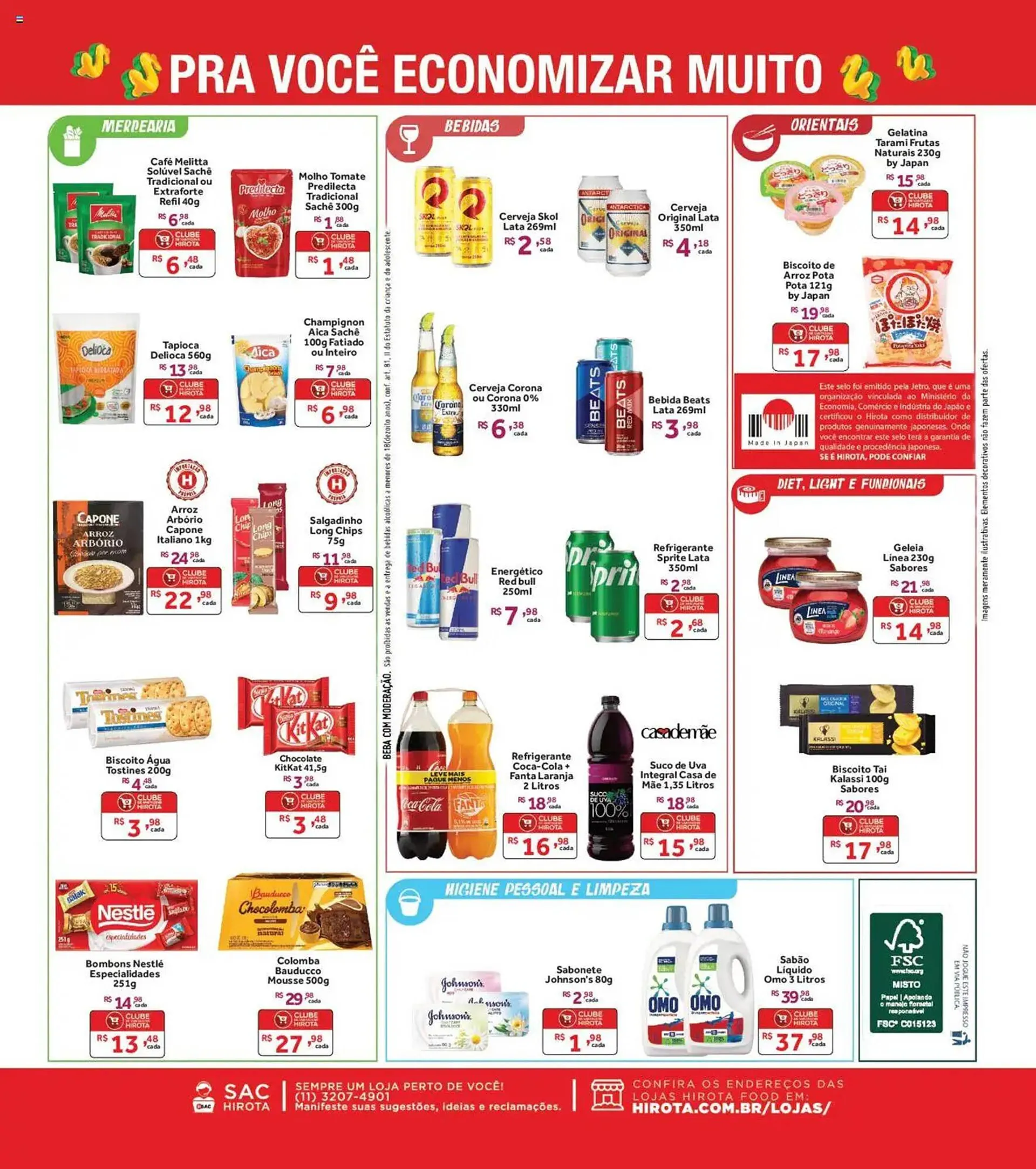 Encarte de Catálogo Hirota Food Supermercado 28 de março até 30 de março 2025 - Pagina 2