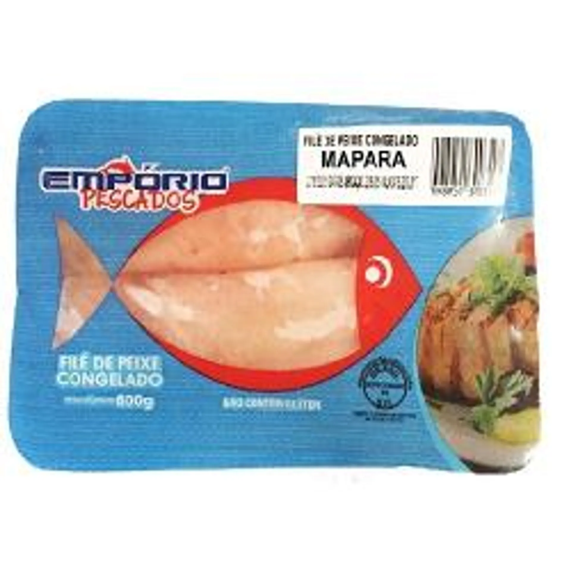 Filé De Peixe Mapara Congelado Empório 800g