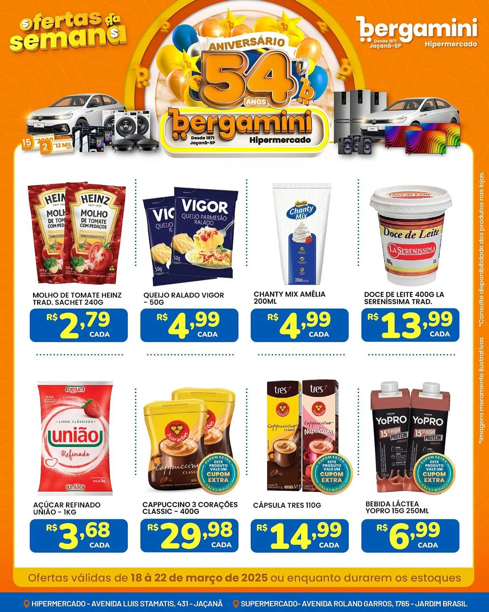 Encarte de Catálogo Supermercado Bergamini 18 de março até 22 de março 2025 - Pagina 3