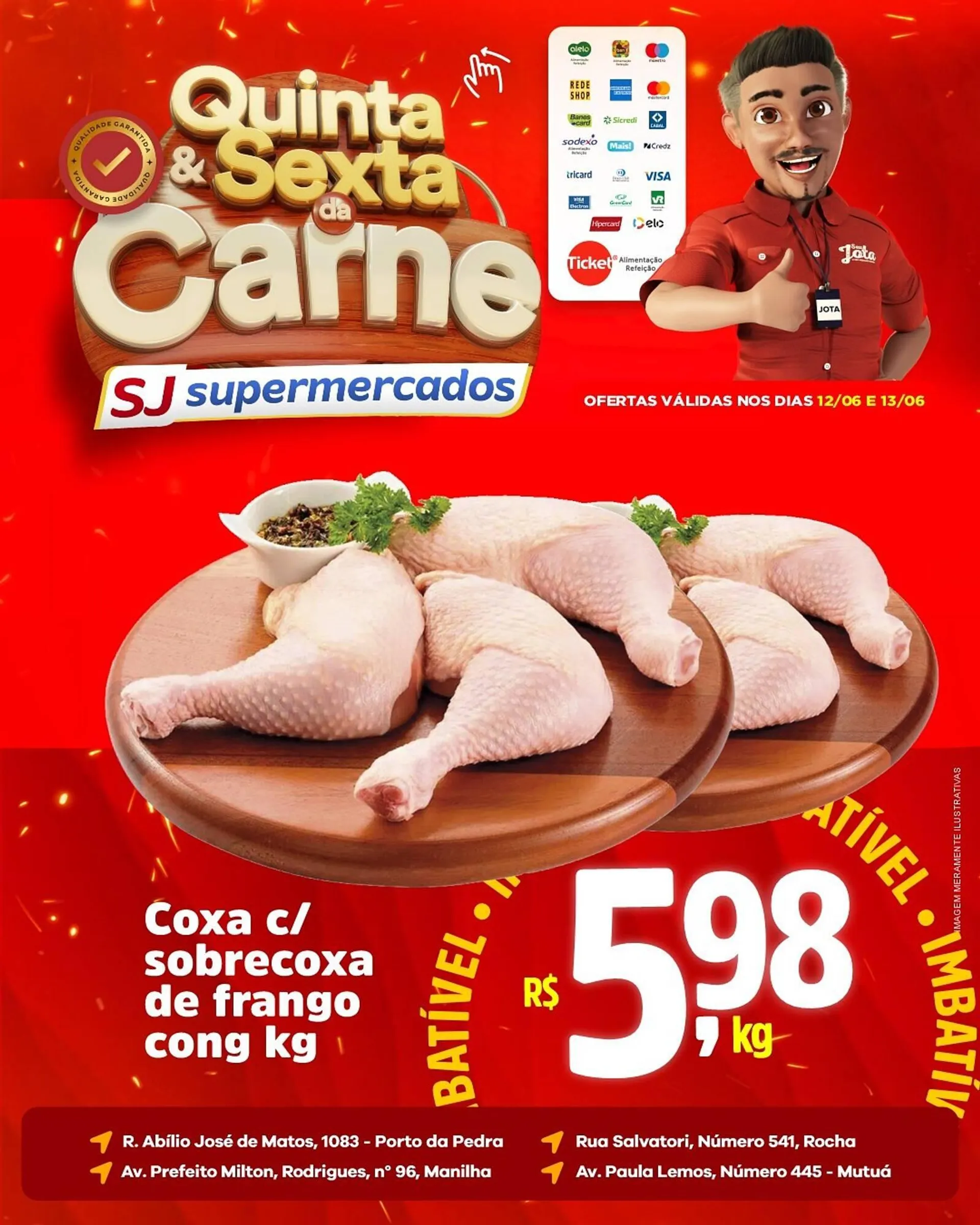 Encarte de Catálogo Sj Supermercados 12 de junho até 13 de junho 2025 - Pagina 2