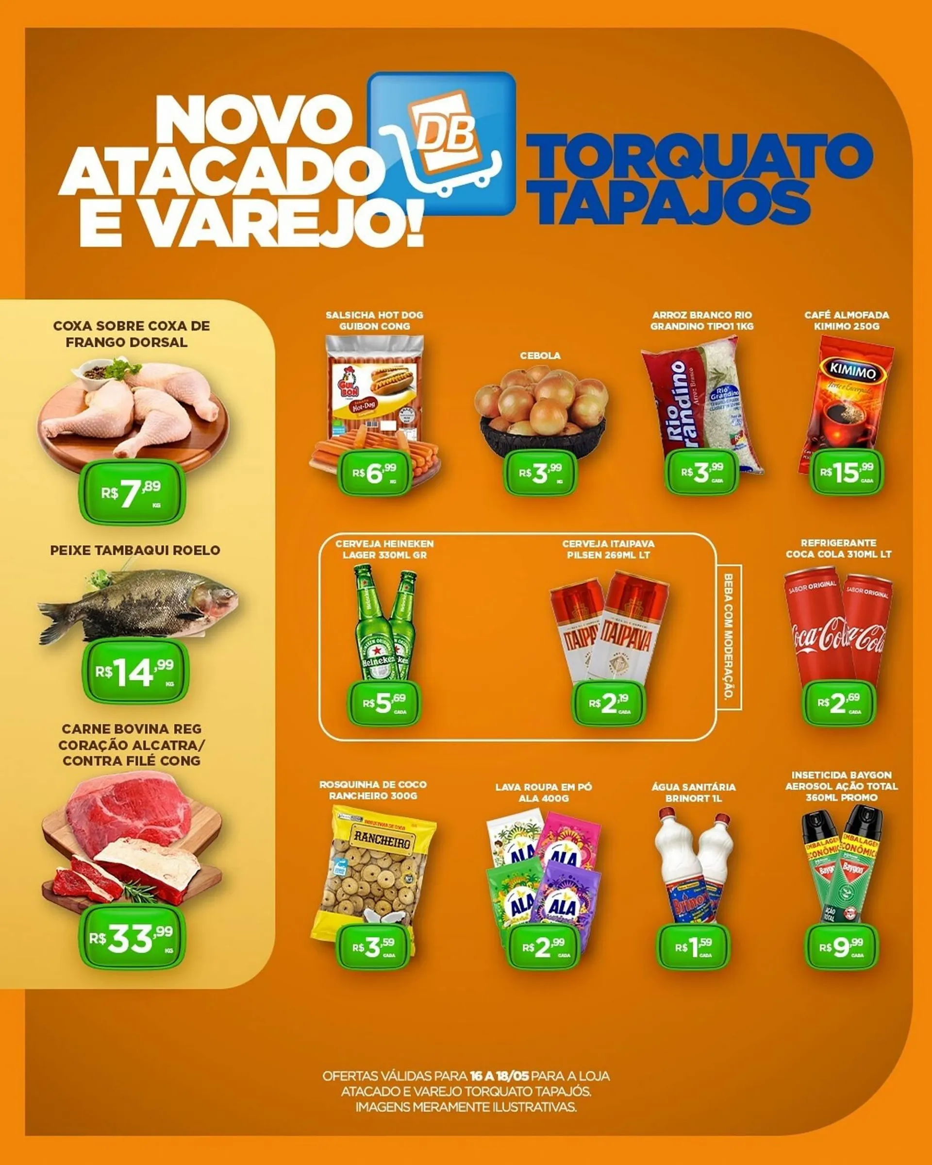 Encarte de Catálogo DB Supermercados 16 de maio até 18 de maio 2025 - Pagina 3