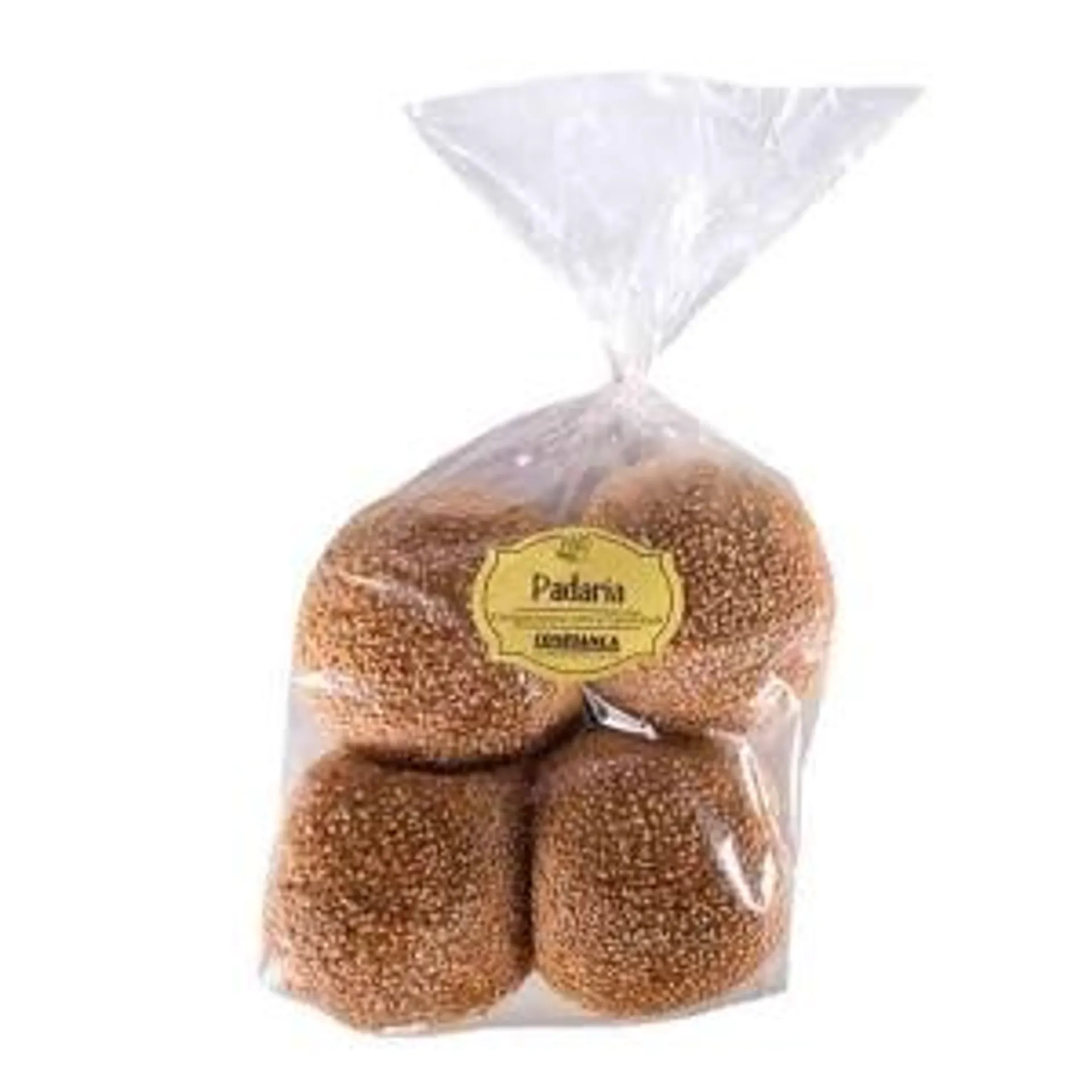 Pão de Hambúrguer Baby com Gergelim 220g