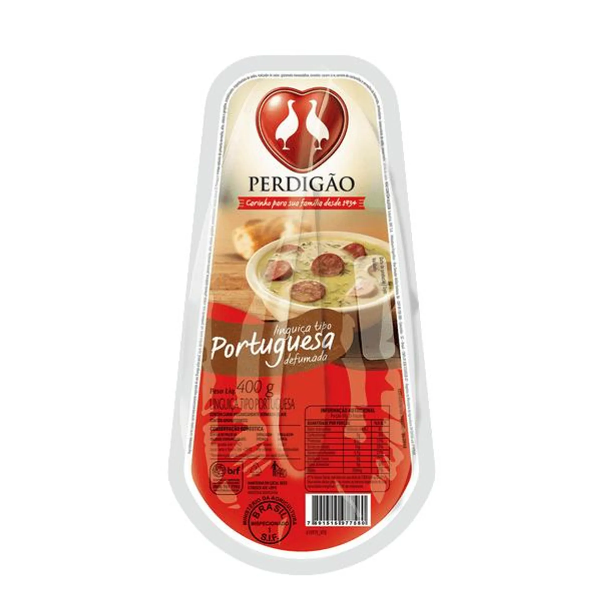 Linguica Portuguesa Perdigao 400g