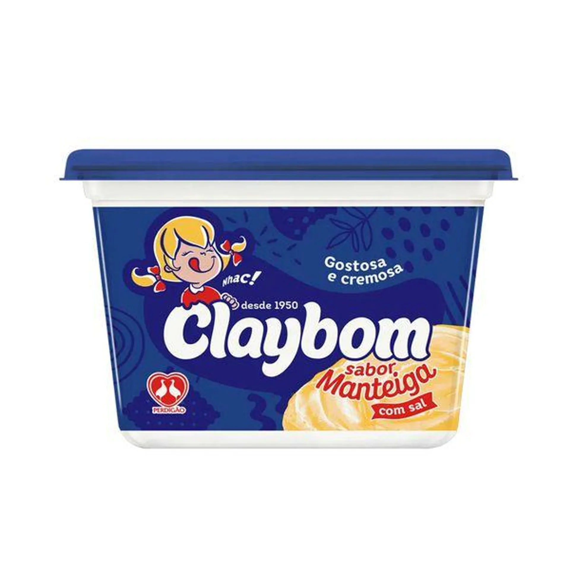 Margarina Claybom Sabor Manteiga com Sal 500g