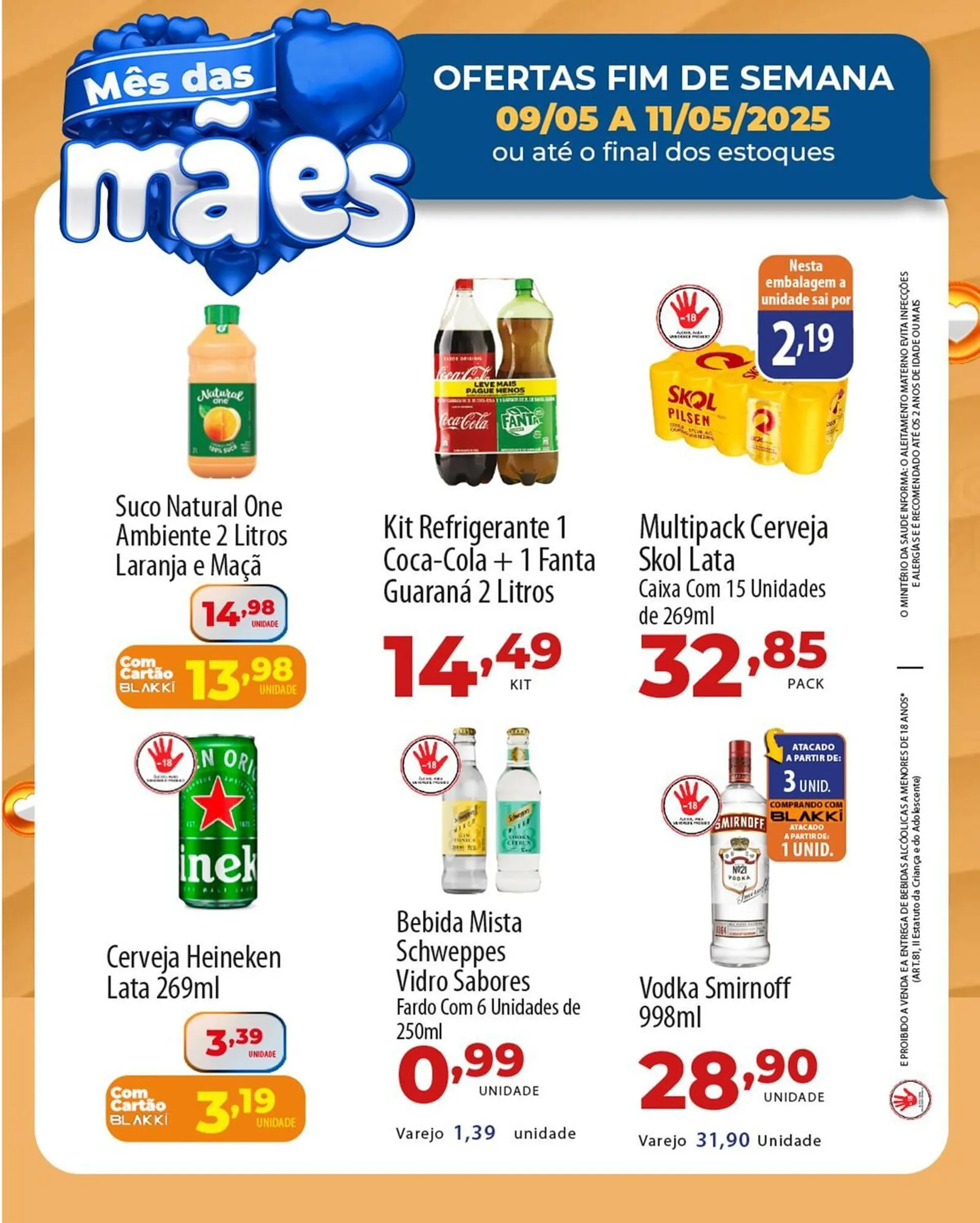 Encarte de Catálogo Akki Atacadista 9 de maio até 11 de maio 2025 - Pagina 1