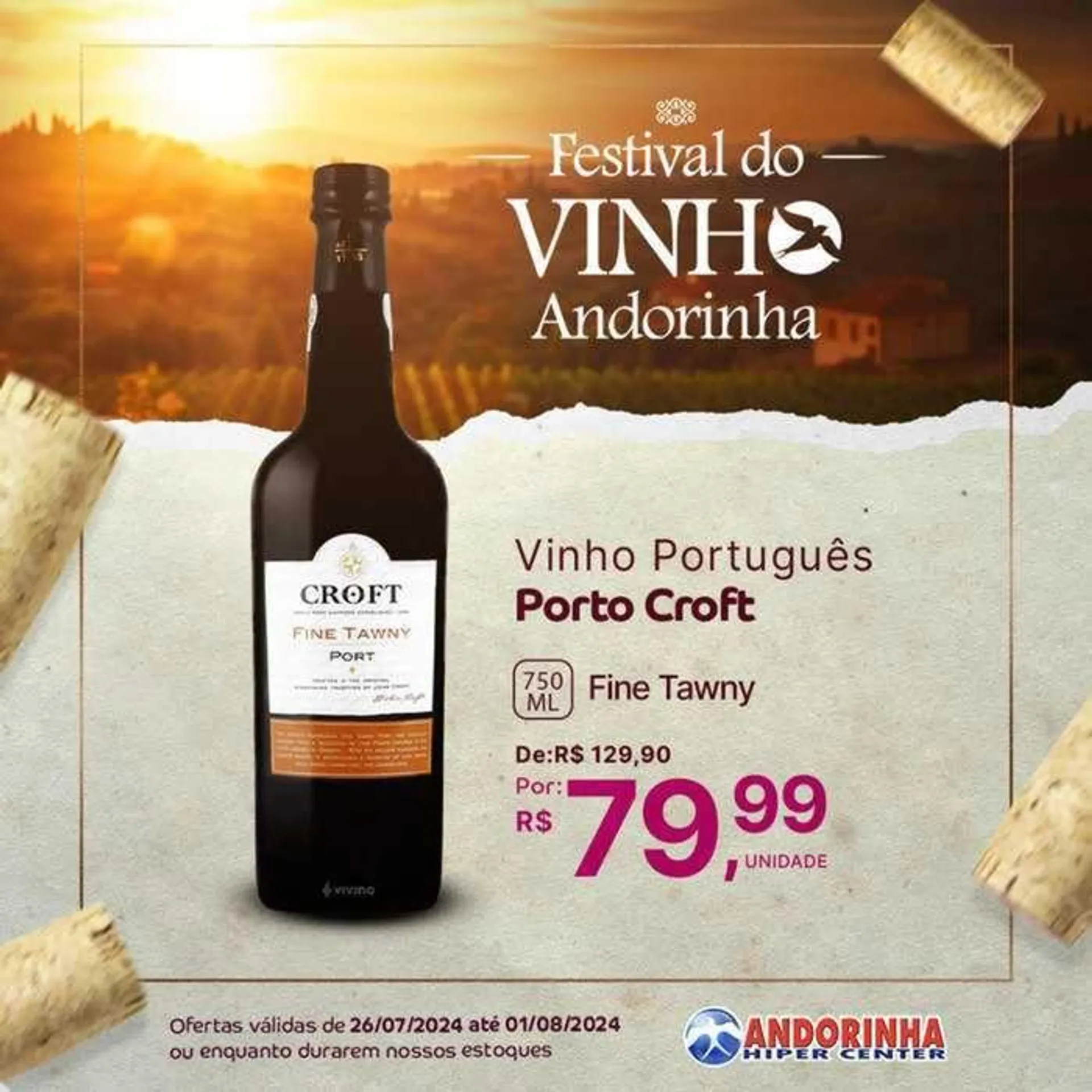 Andorinha Hipermercado Ofertas de Vinho - 3