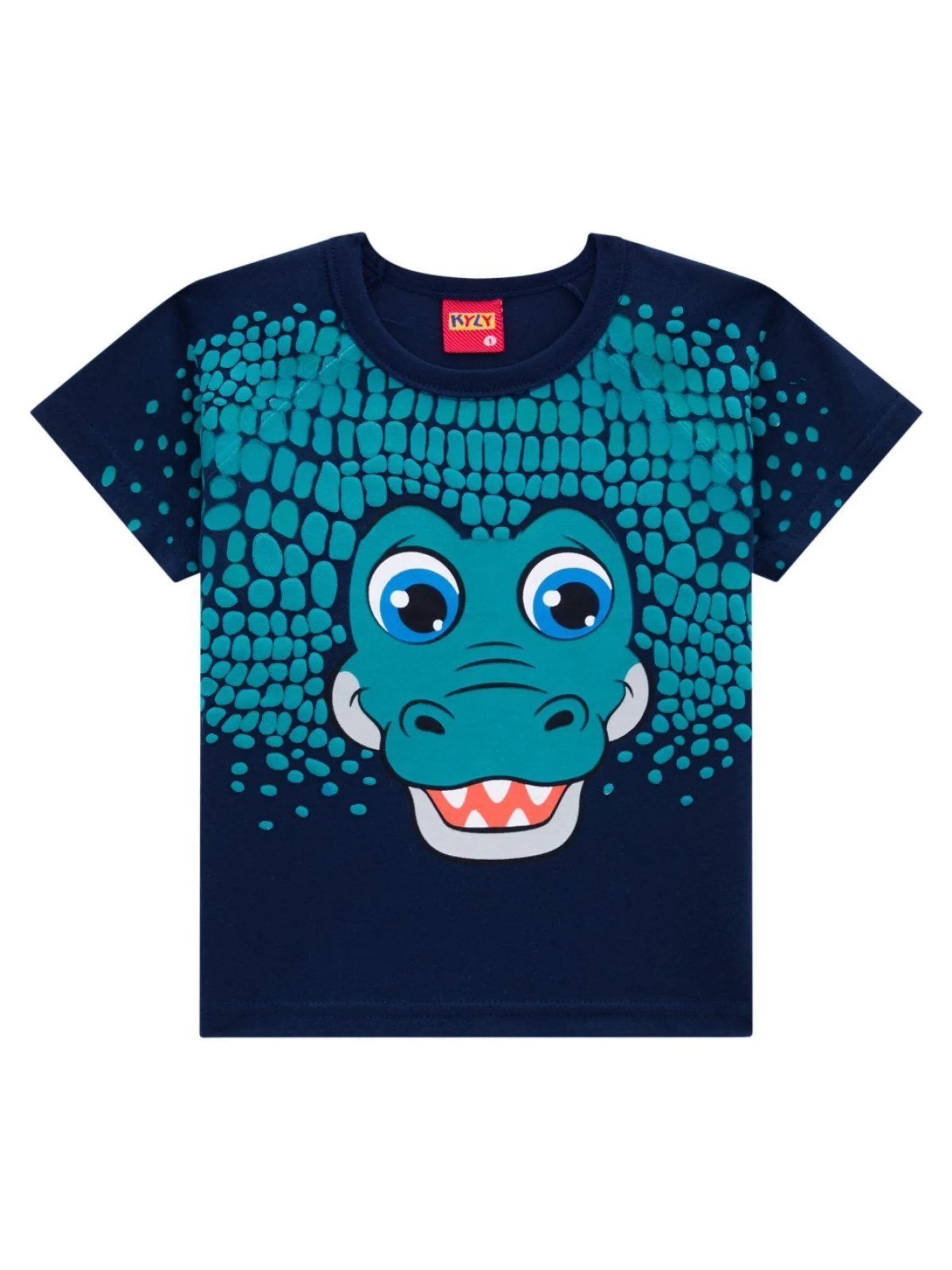 Camiseta Infantil Menino Kyly Marinho