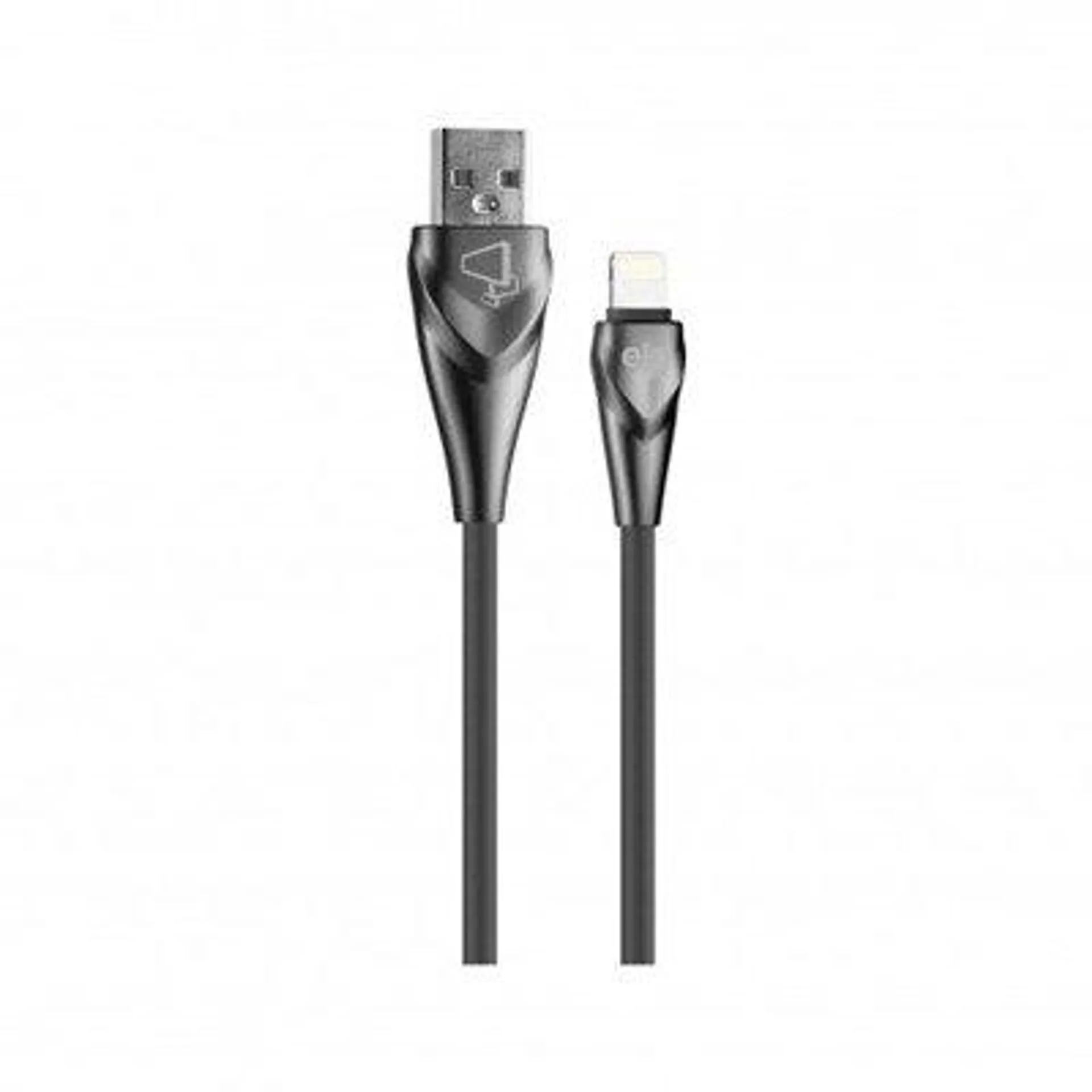 Cabo ELG USB Lightning para Smartphones Conector de Alumínio 1m Cinza AL810GY