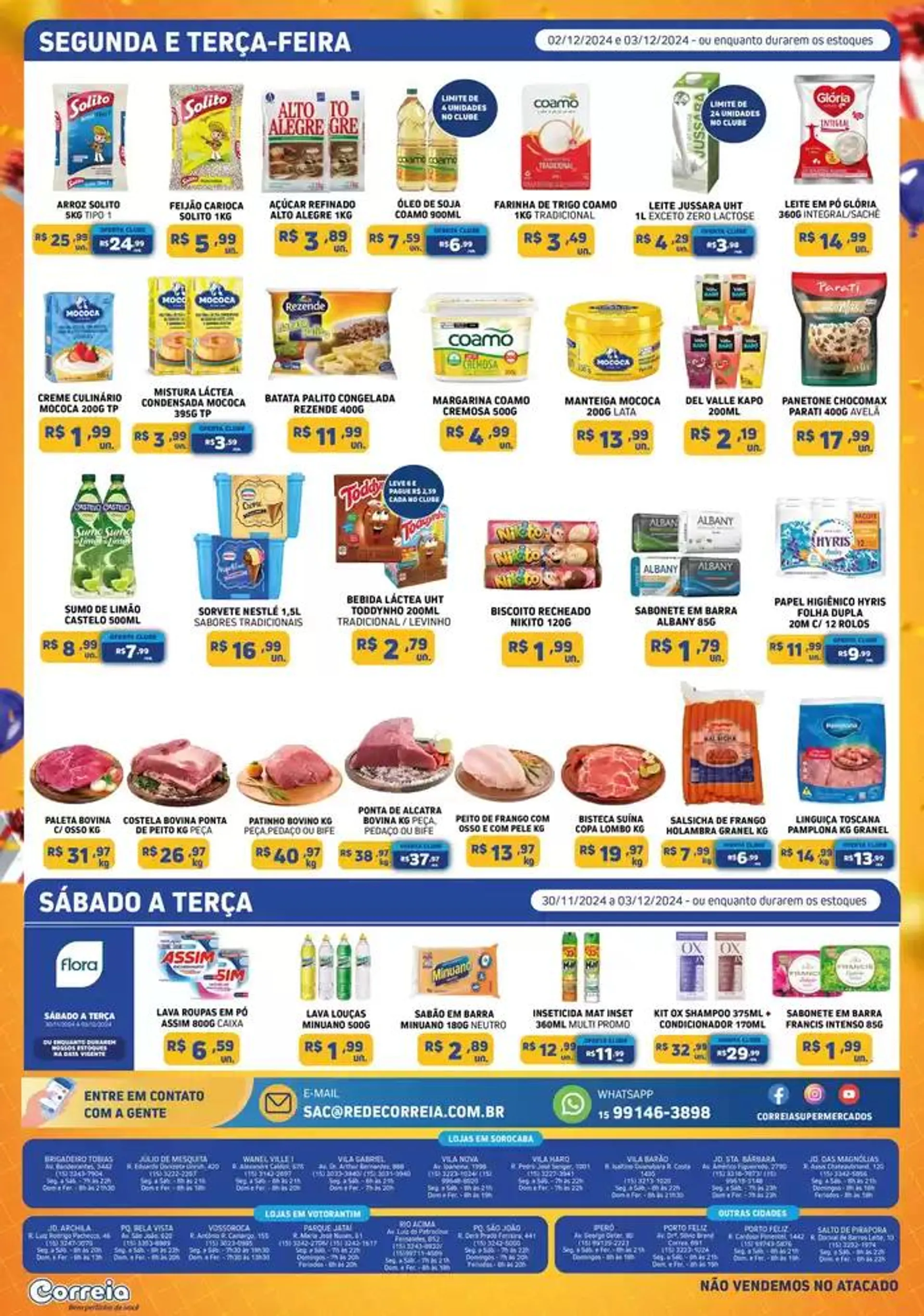 Encarte de Ofertas Supermercados Correia 29 de novembro até 1 de dezembro 2024 - Pagina 2