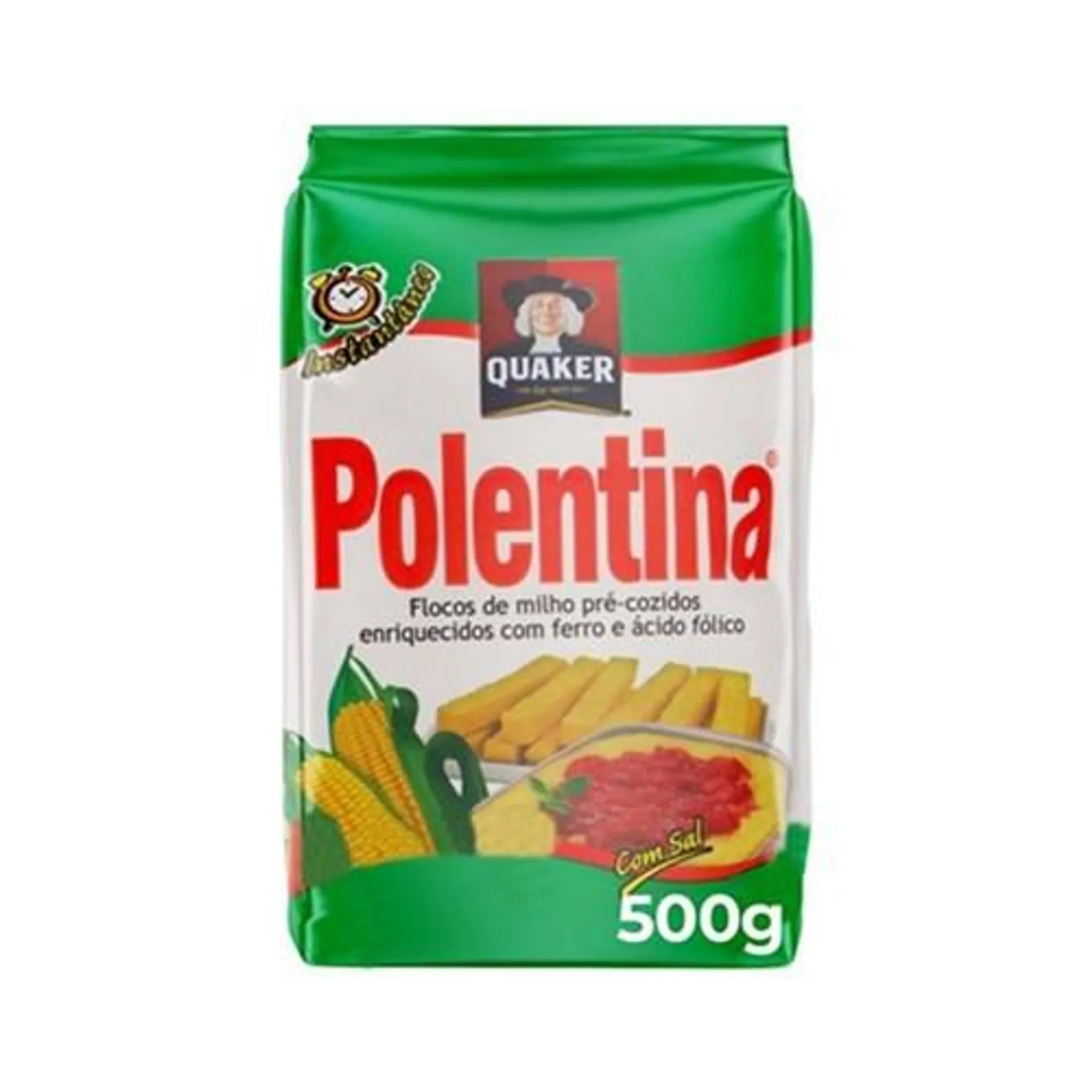 Flocos de Milho Pré-Cozido Polentina Quaker 500g