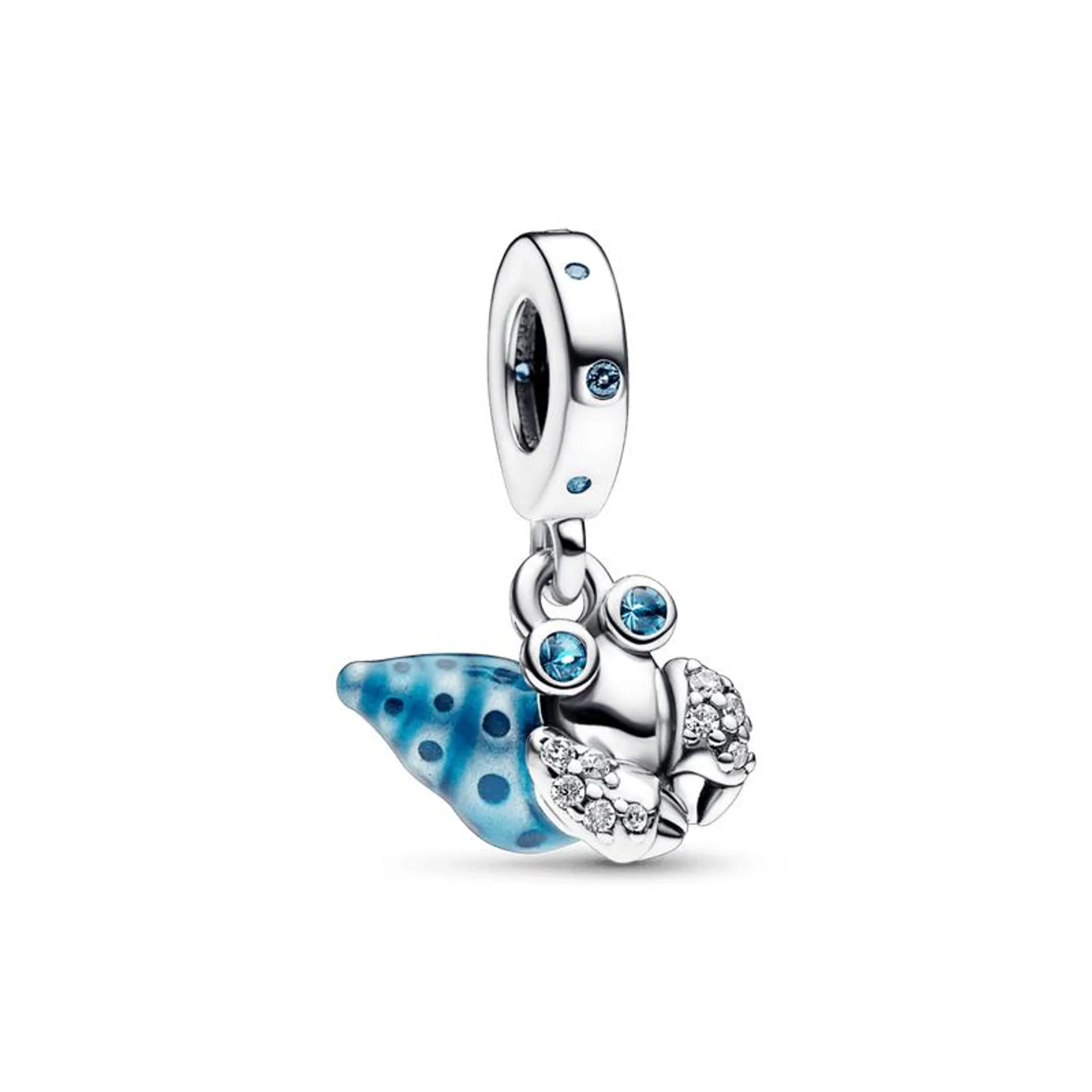 Charm Pendente Caranguejo-Eremita que Brilha no Escuro