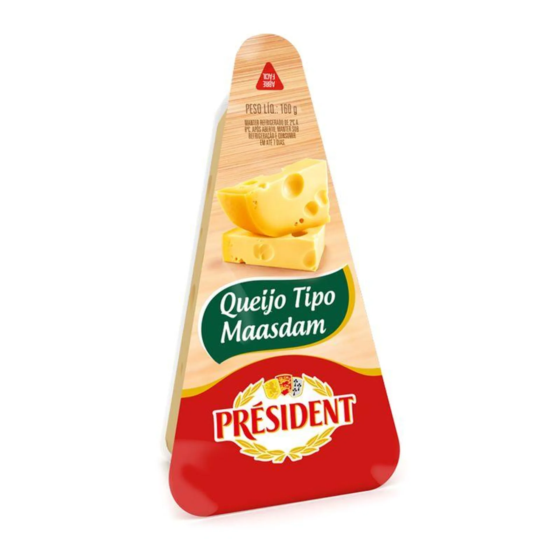 Queijo Tipo Maasdam President 160g