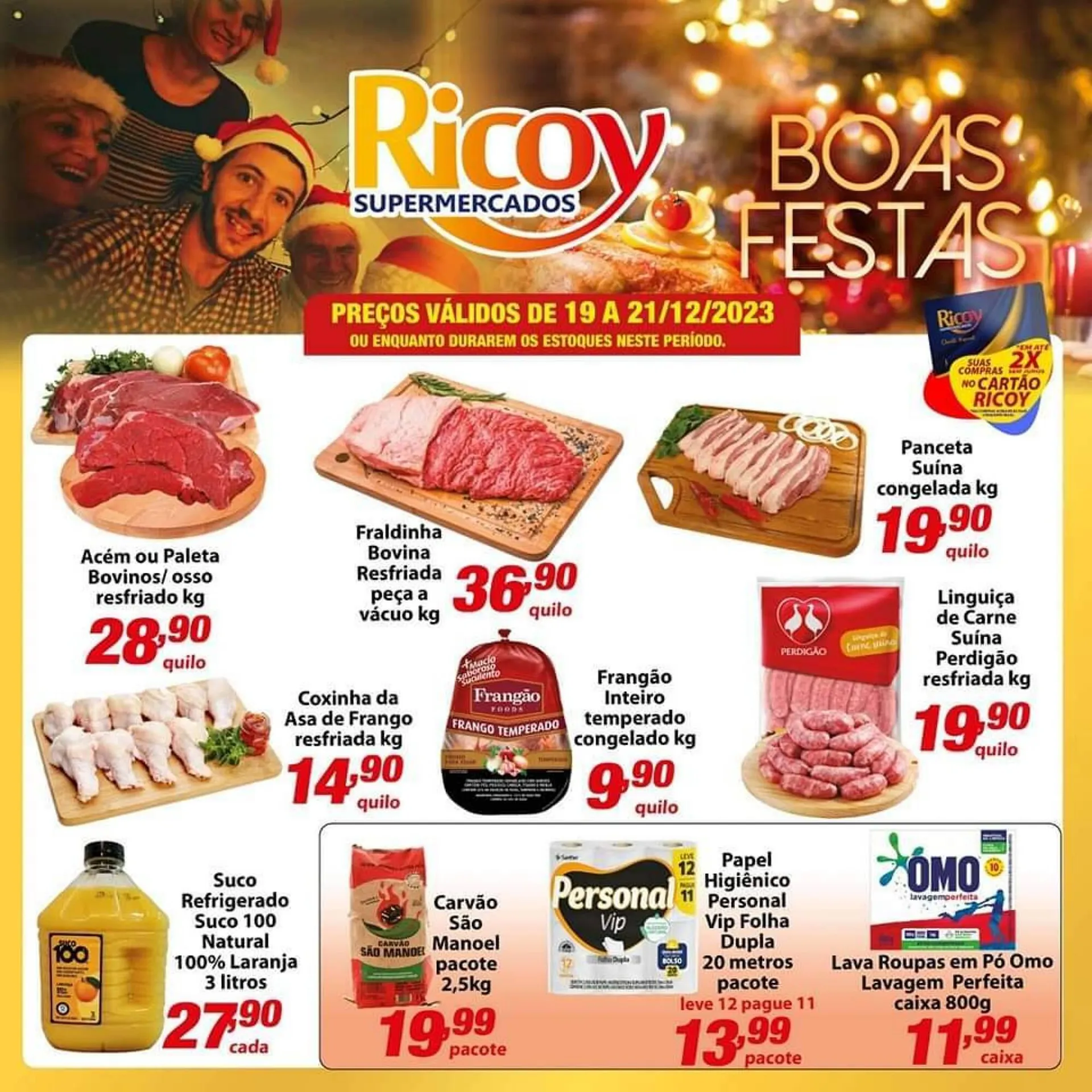Encarte de Catálogo Ricoy Supermercados 19 de dezembro até 21 de dezembro 2023 - Pagina 2