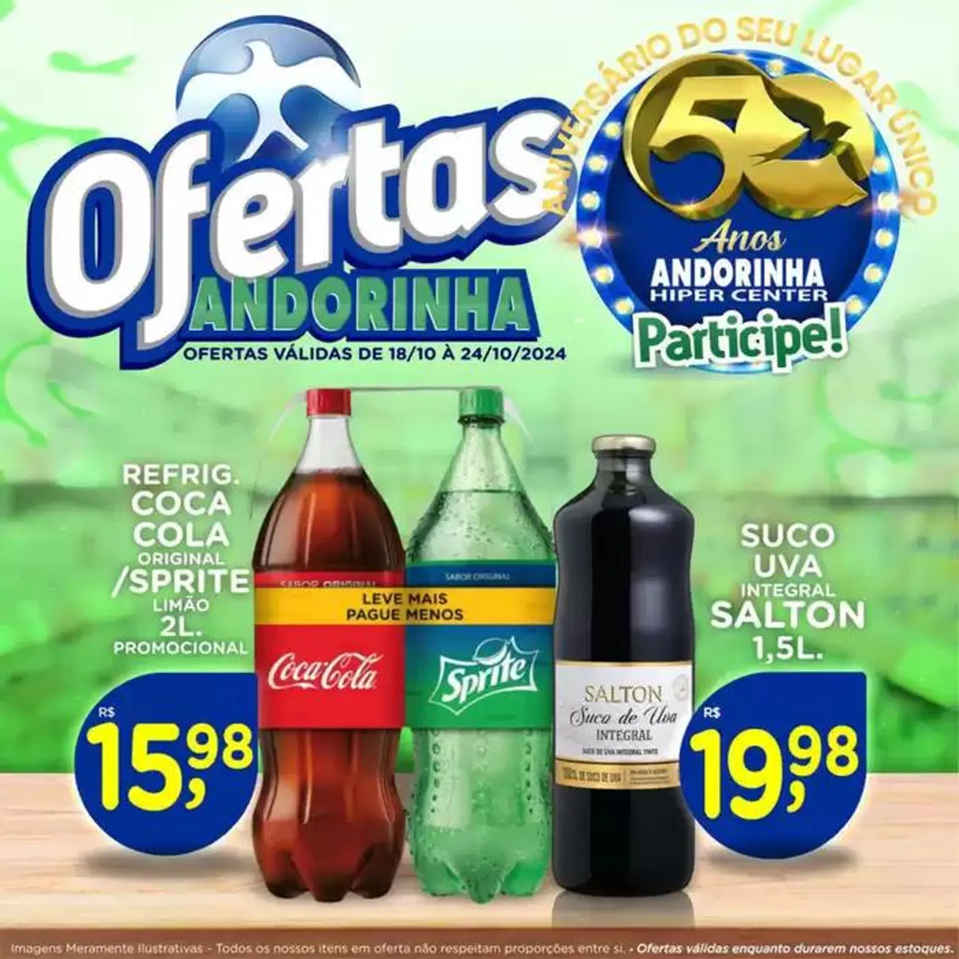 Encarte de Andorinha Hipermercado OFERTAS 18 de outubro até 24 de outubro 2024 - Pagina 9