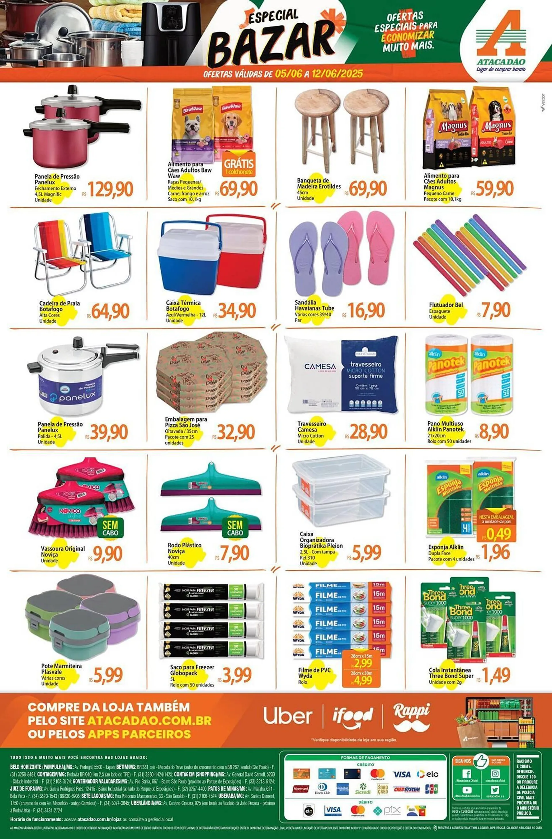 Encarte de Catálogo Atacadão 5 de junho até 12 de junho 2025 - Pagina 3