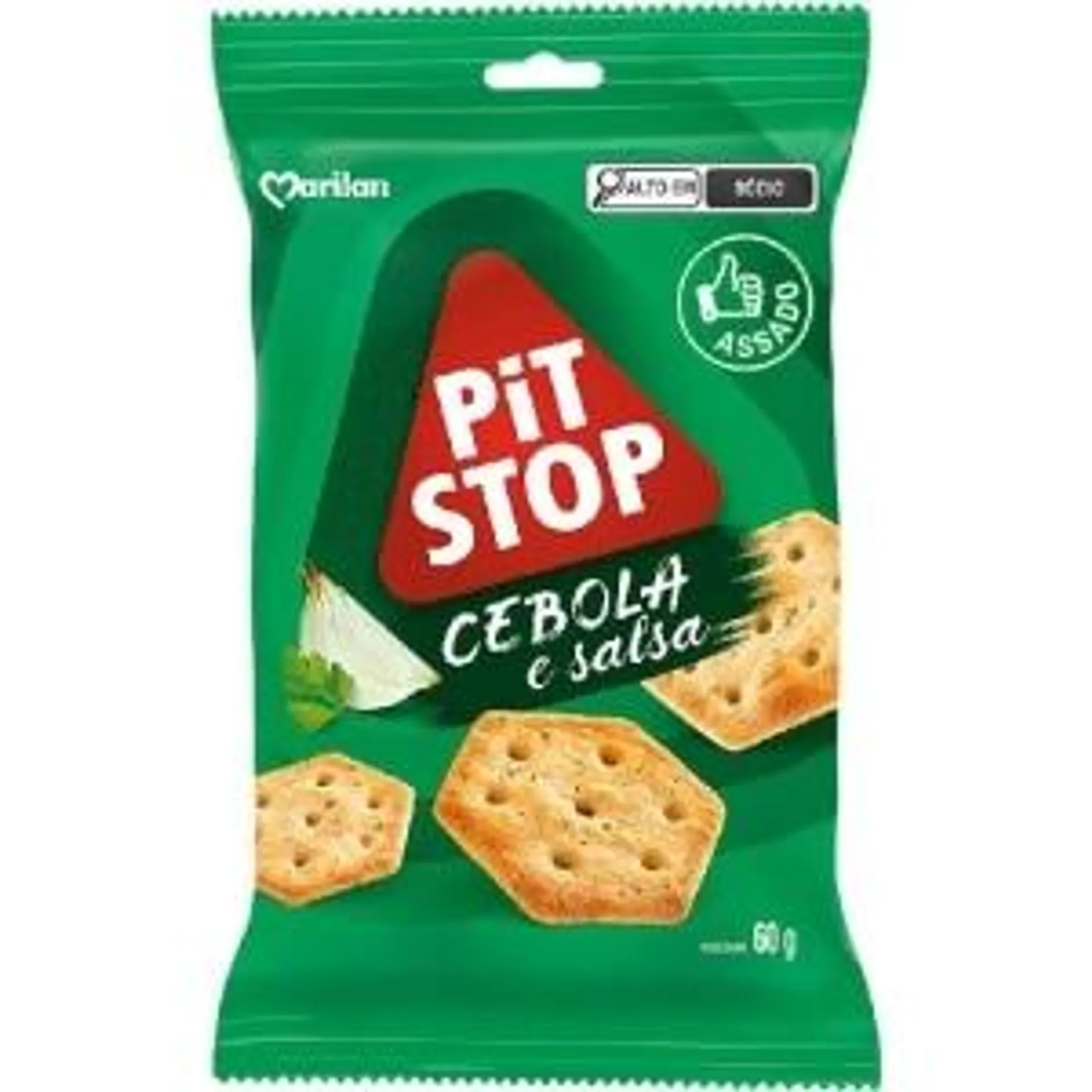 Snack Pit Stop Cebola e Salsa 60g