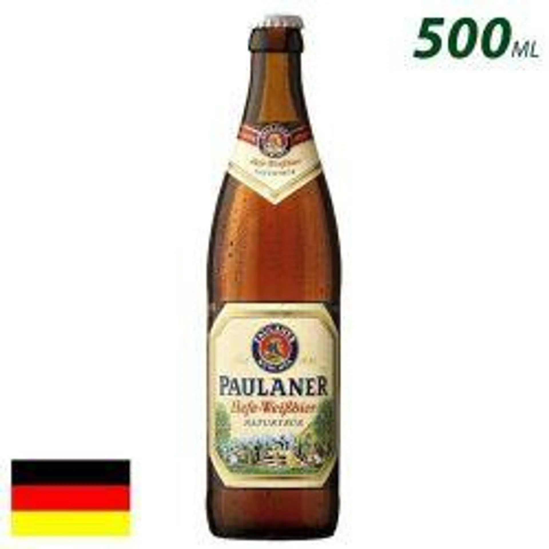 Cerveja Hefe-weissbier Naturtrüb Paulaner Garrafa 500ml