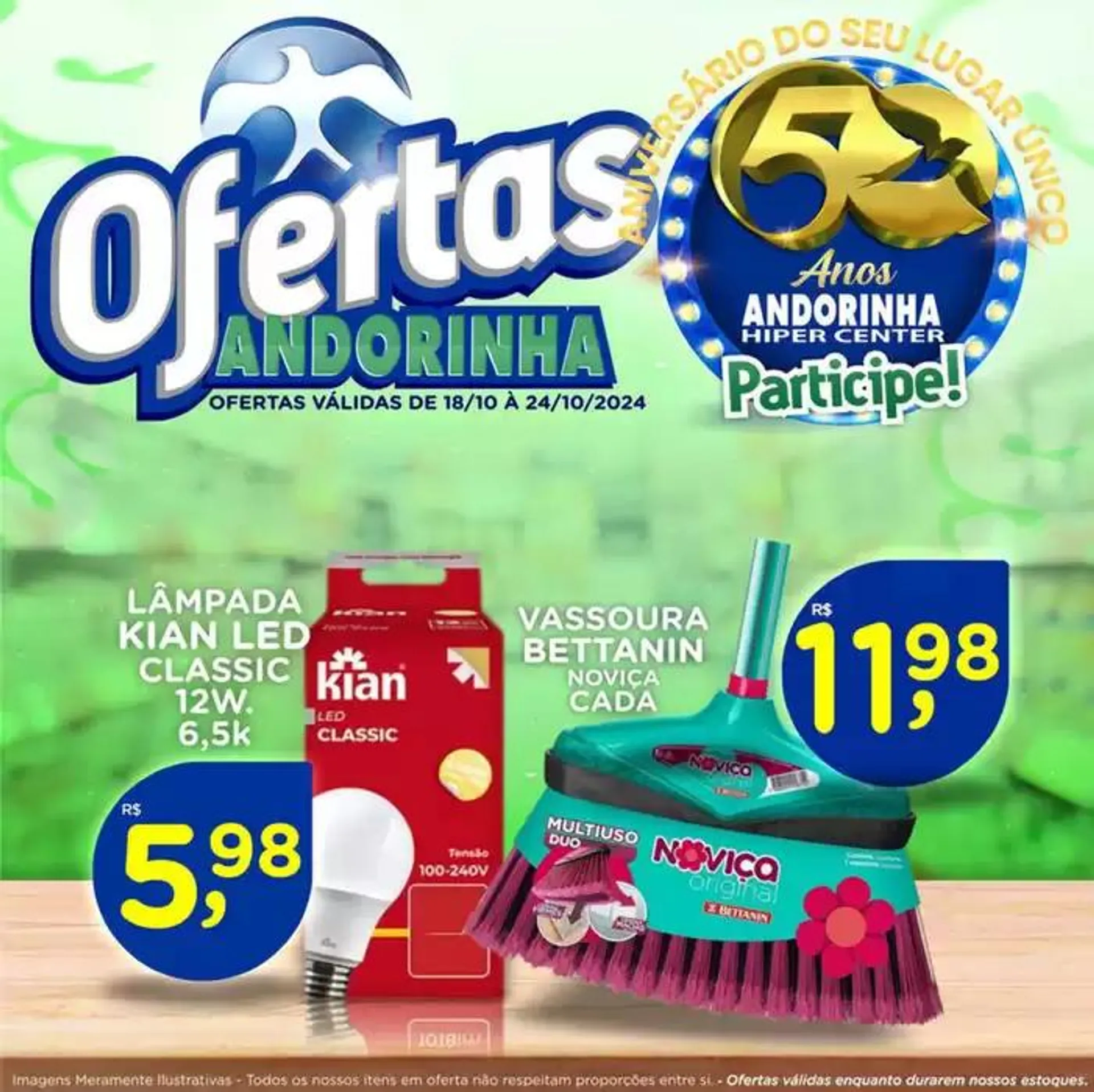 Encarte de Andorinha Hipermercado OFERTAS 18 de outubro até 24 de outubro 2024 - Pagina 57