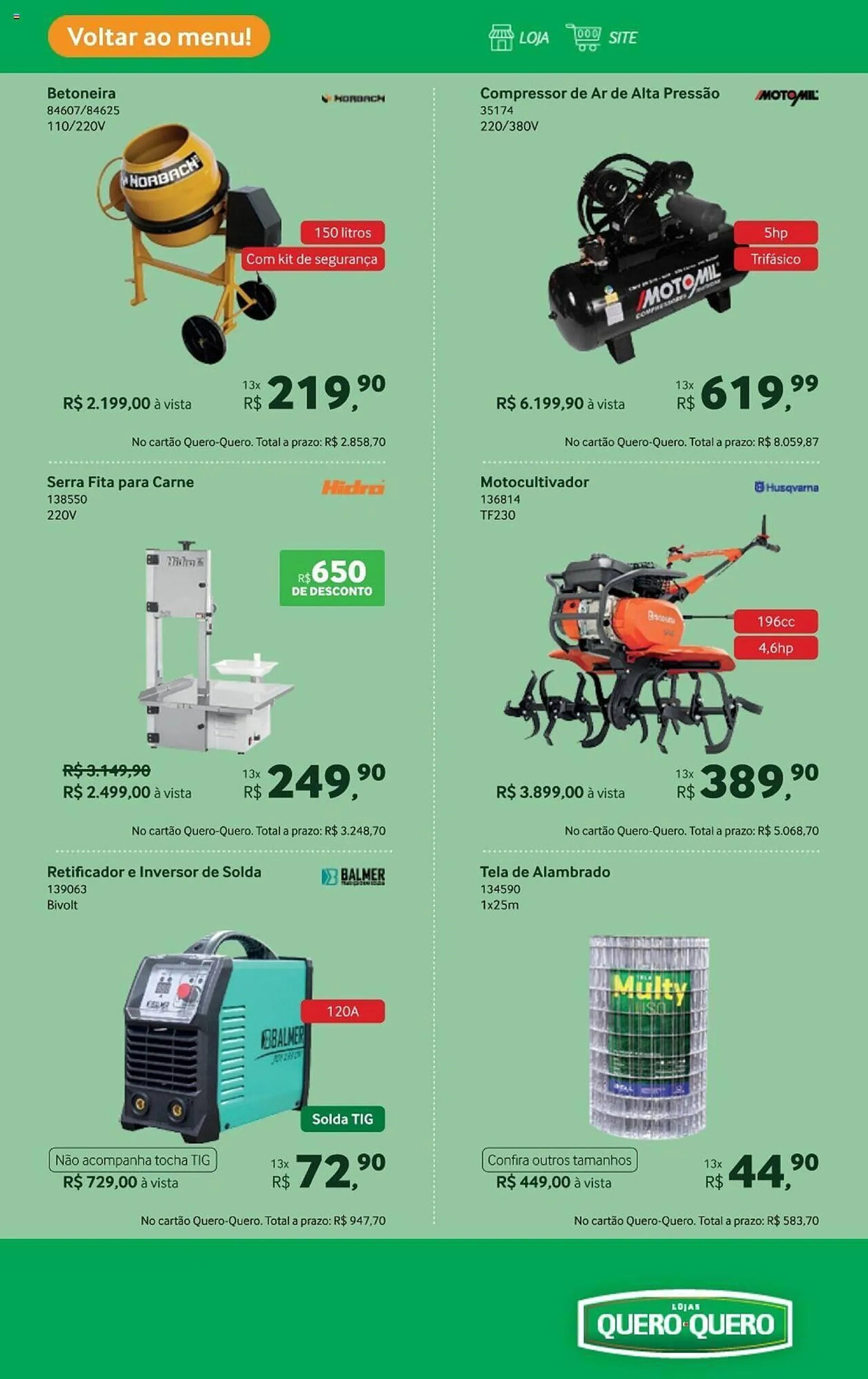 Encarte de Catálogo Quero Quero 16 de setembro até 4 de outubro 2024 - Pagina 29