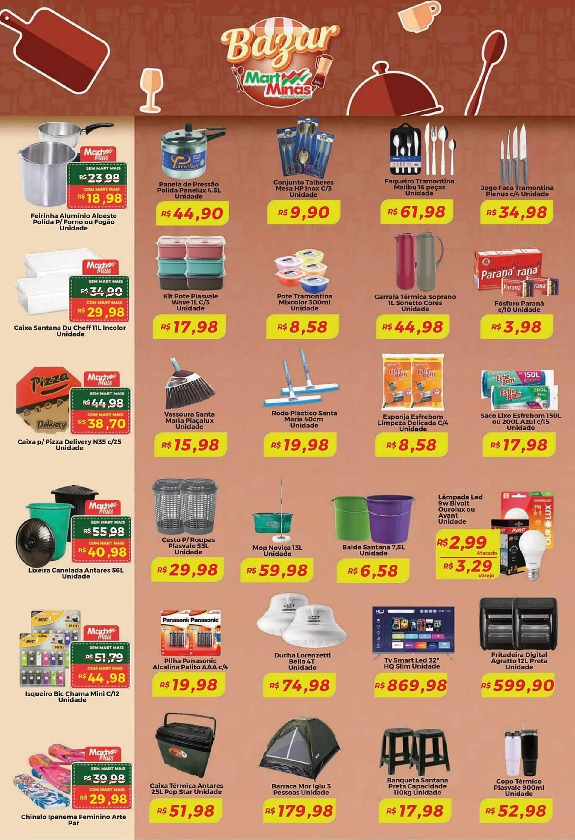 Encarte de Catálogo Mart Minas 17 de abril até 23 de abril 2025 - Pagina 7
