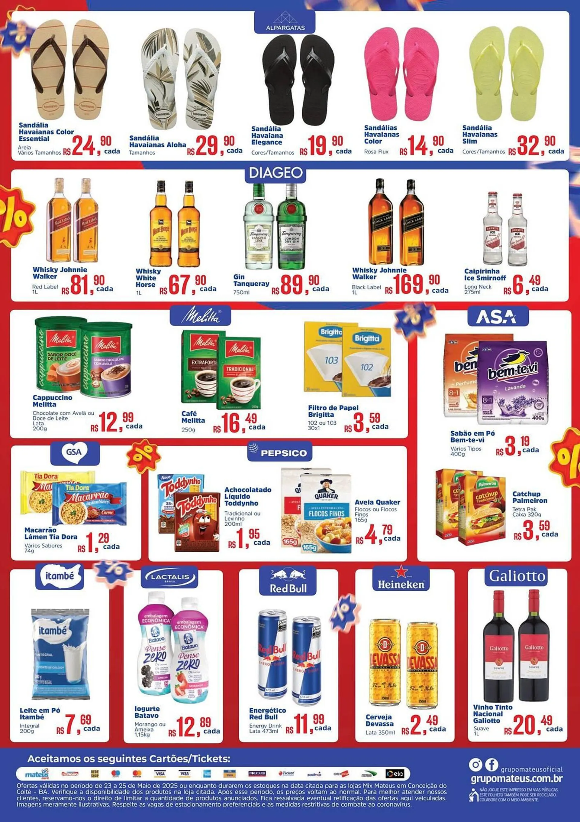 Encarte de Catálogo Supermercados Mateus 23 de maio até 23 de maio 2025 - Pagina 2