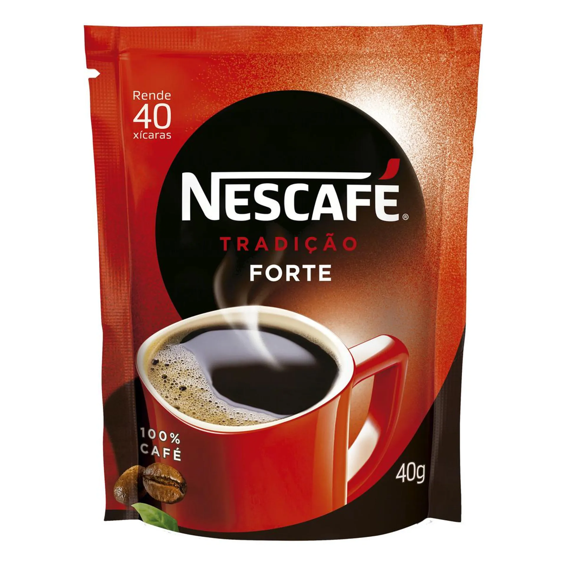 Café Soluvel Nescafé Tradicional Forte - Sachê 40g