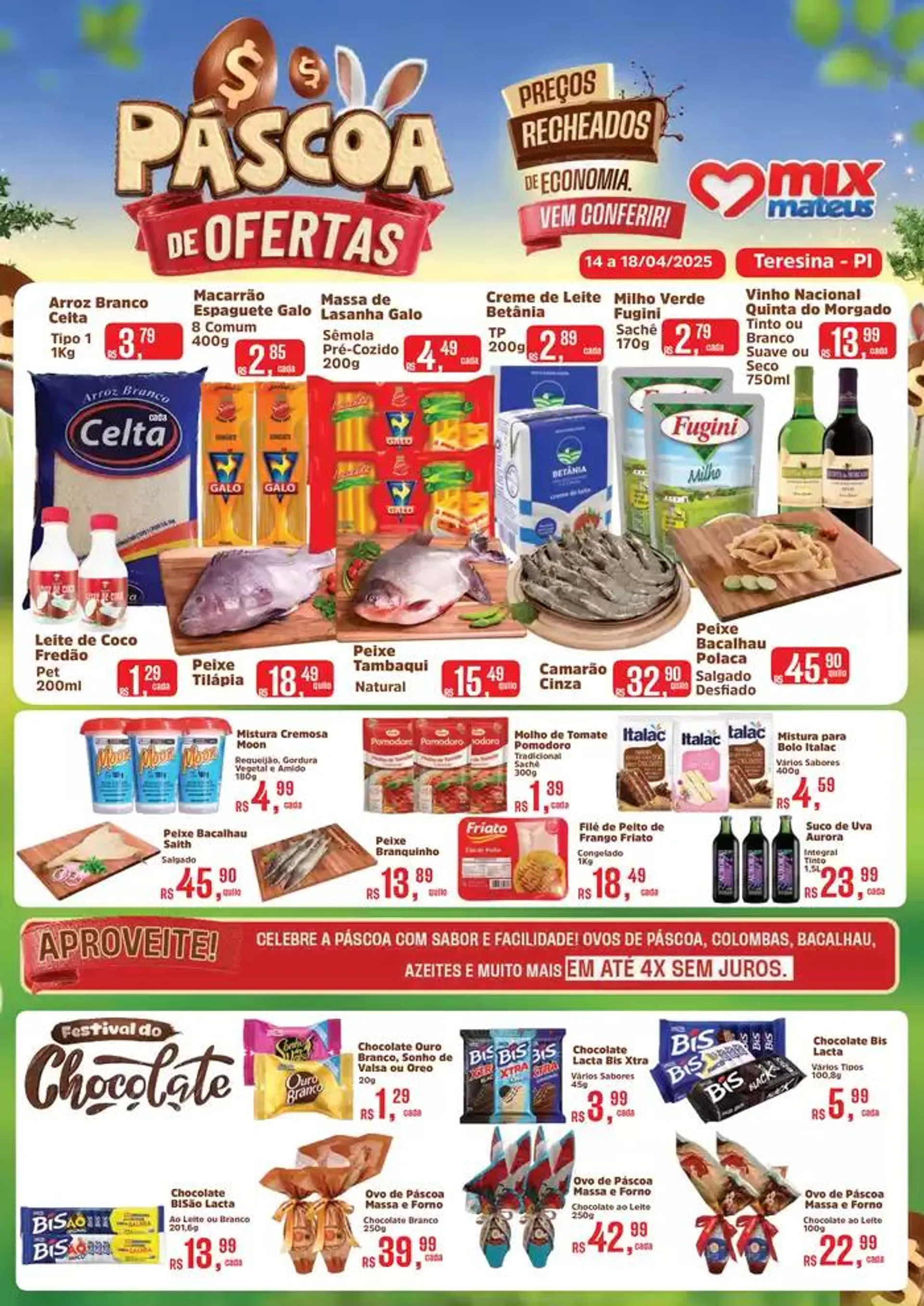 Encarte de Melhores ofertas para compradores econômicos 14 de abril até 18 de abril 2025 - Pagina 1