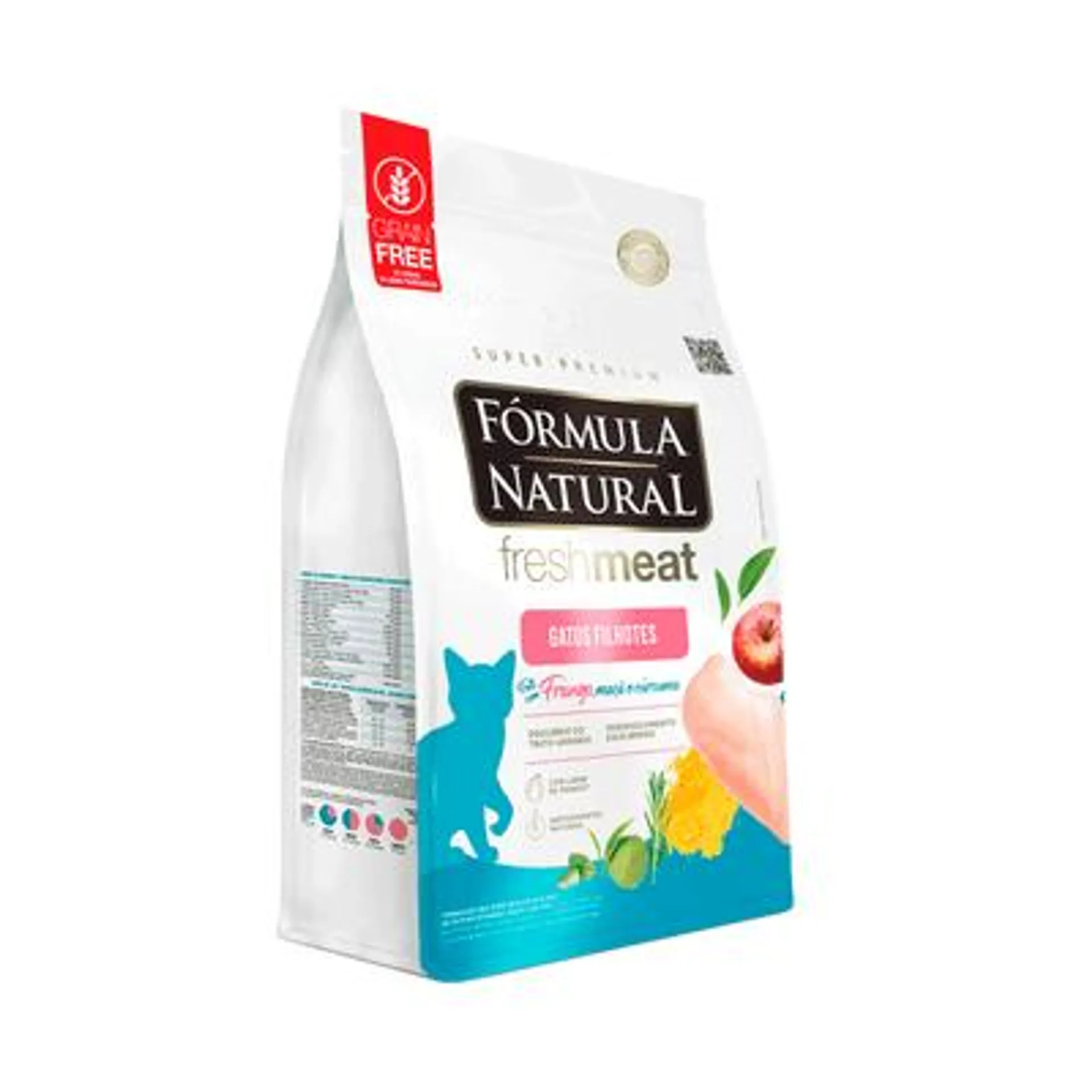 Ração Fórmula Natural Fresh Meat Gatos Filhote Frango 1 kg