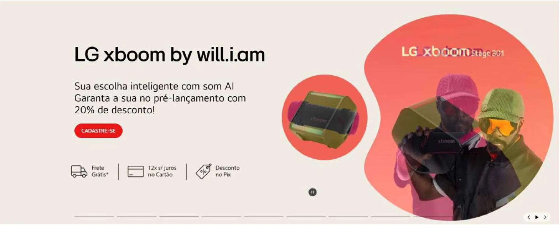 Encarte de Catálogo LG 6 de junho até 12 de junho 2025 - Pagina 1