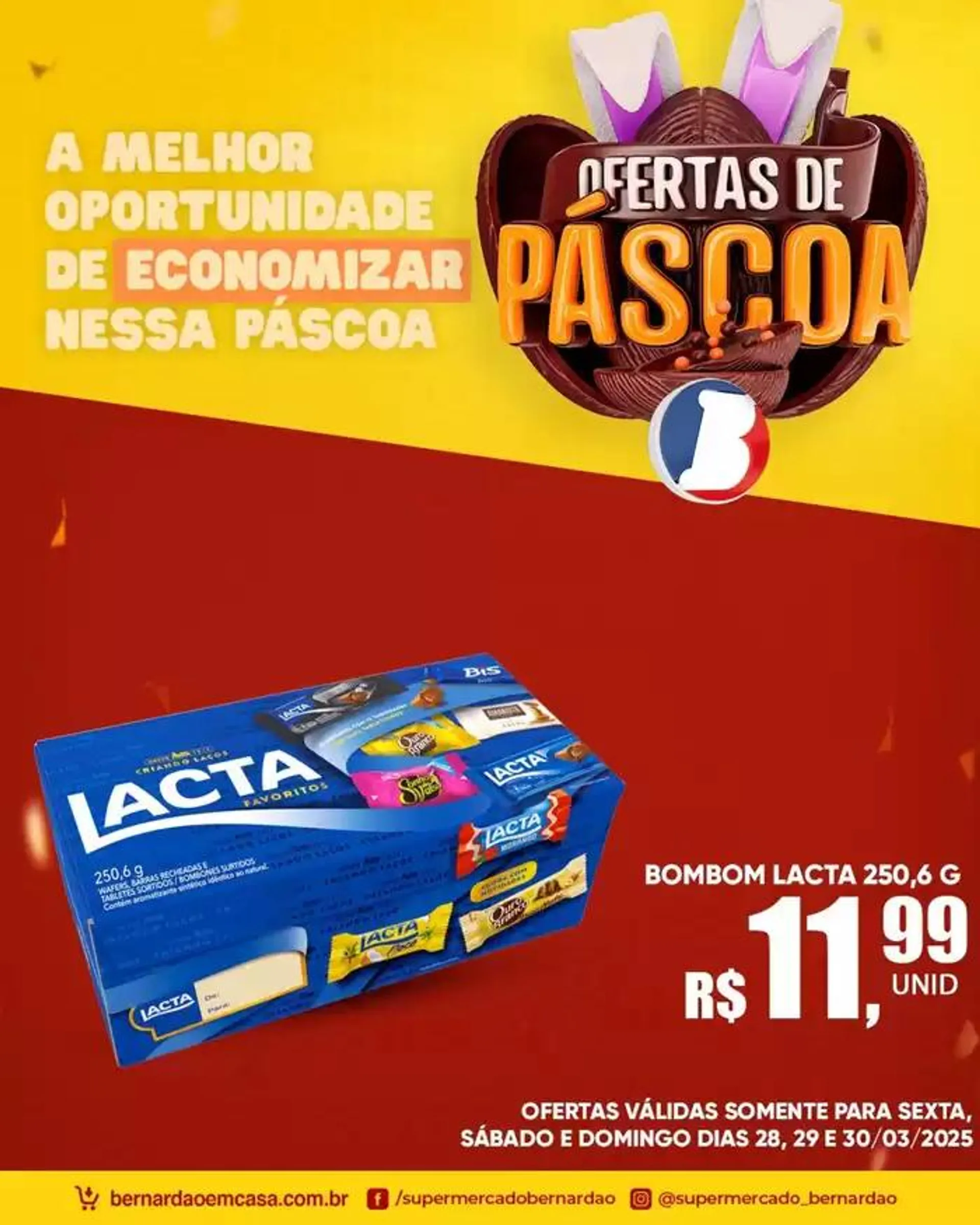 Encarte de Encarte Supermercado Bernardão 28 de março até 30 de março 2025 - Pagina 7