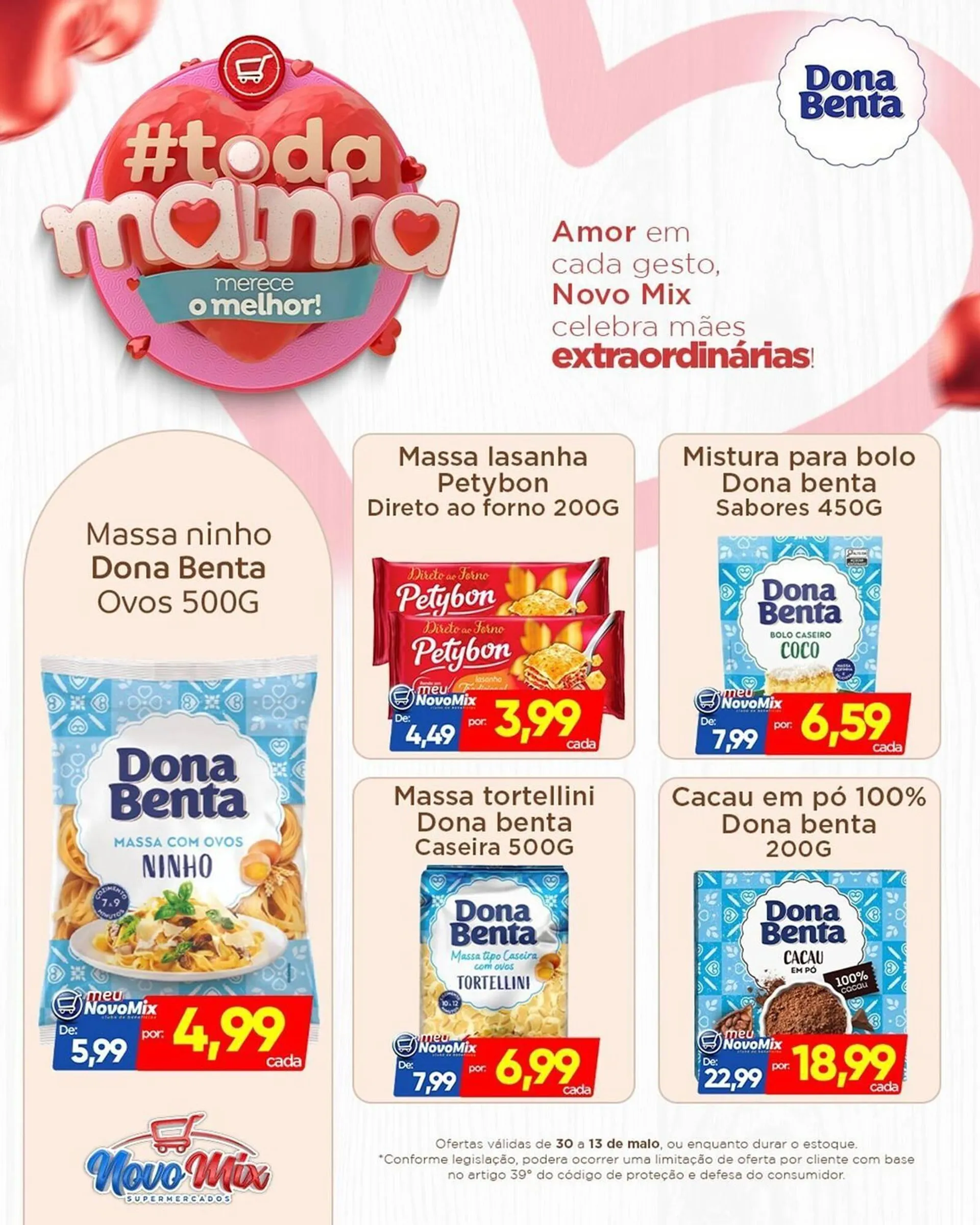 Encarte de Catálogo Novo Mix 8 de maio até 13 de maio 2025 - Pagina 1