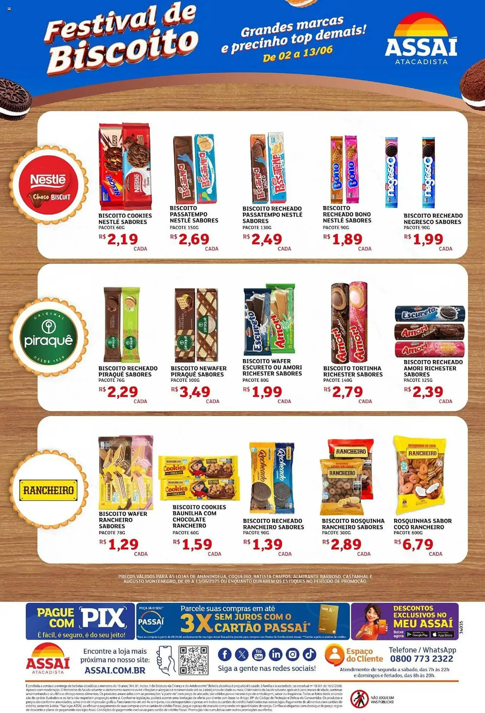 Encarte de Catálogo Assaí Atacadista 9 de junho até 13 de junho 2025 - Pagina 2