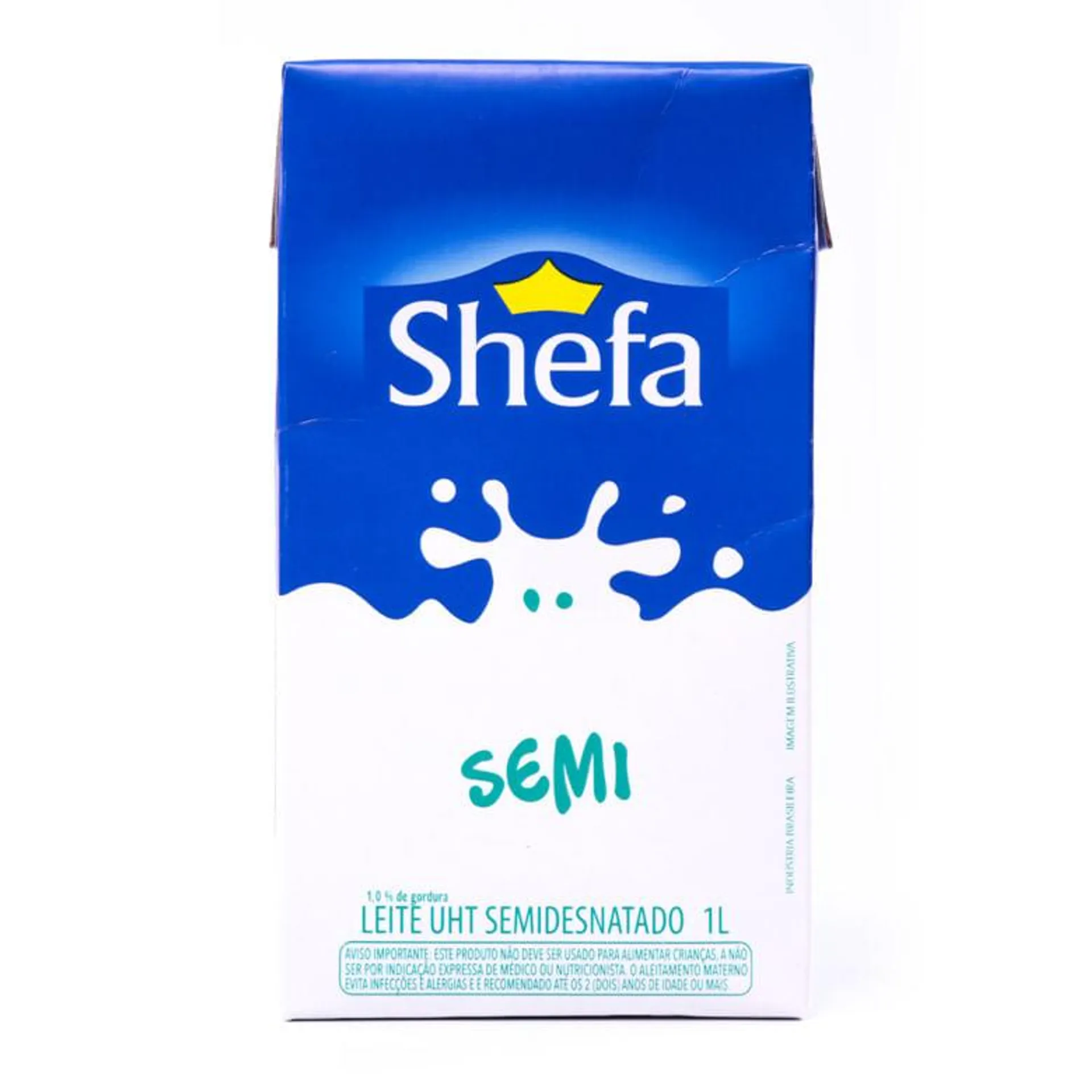 Leite Shefa Semi-Desnatado 1l