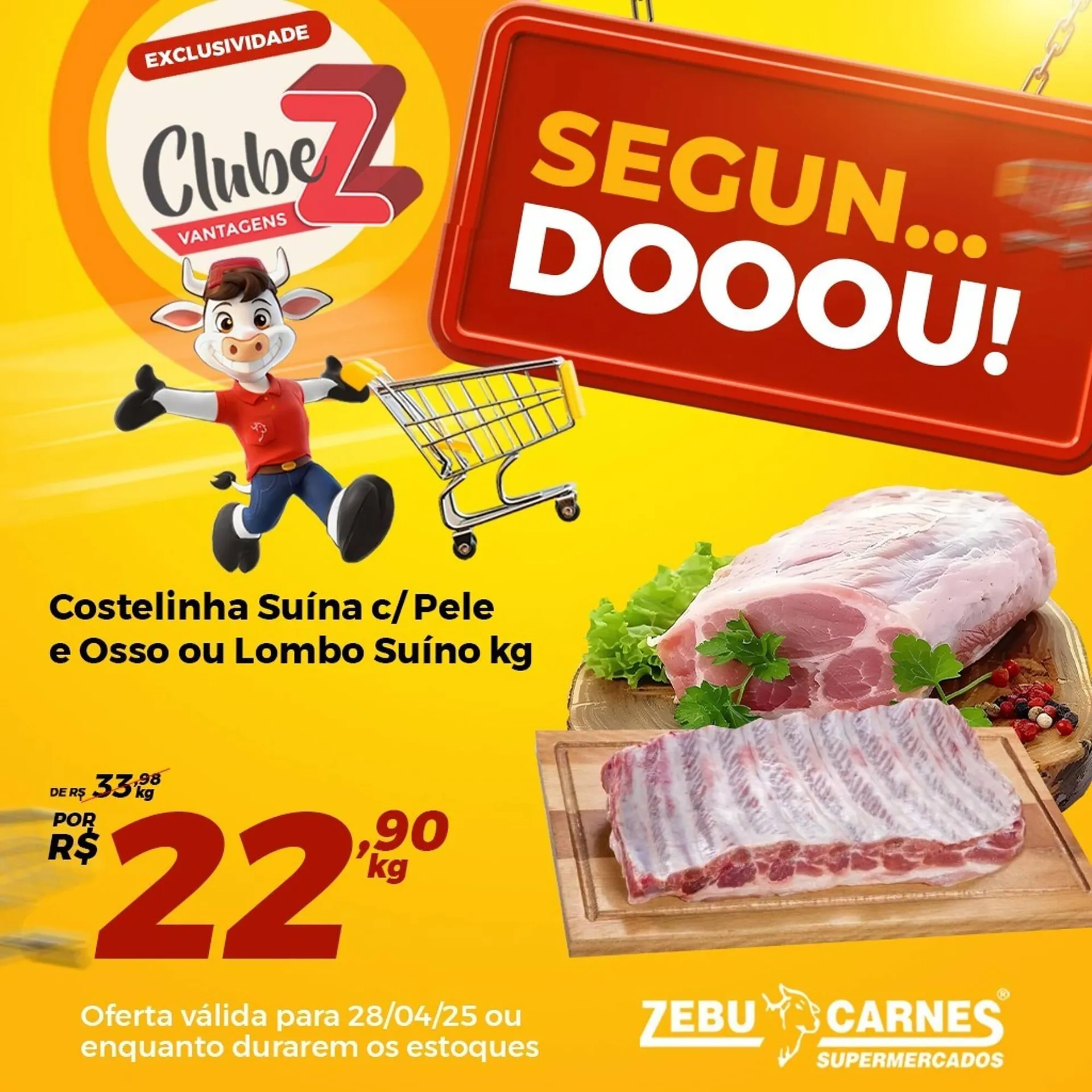 Encarte de Catálogo Zebu Carnes Supermercados 28 de abril até 30 de abril 2025 - Pagina 4