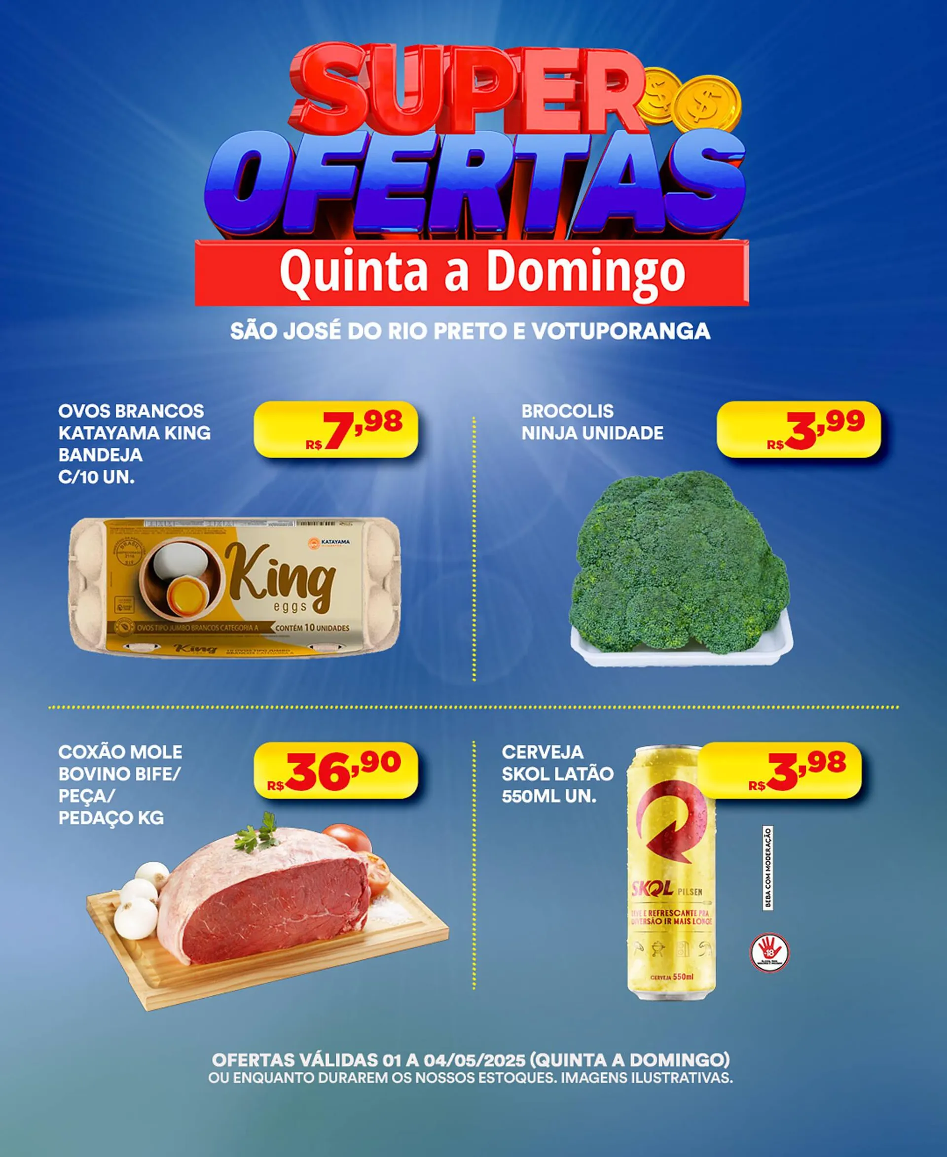 Encarte de Catálogo Supermercado Porecatu 1 de maio até 4 de maio 2025 - Pagina 2