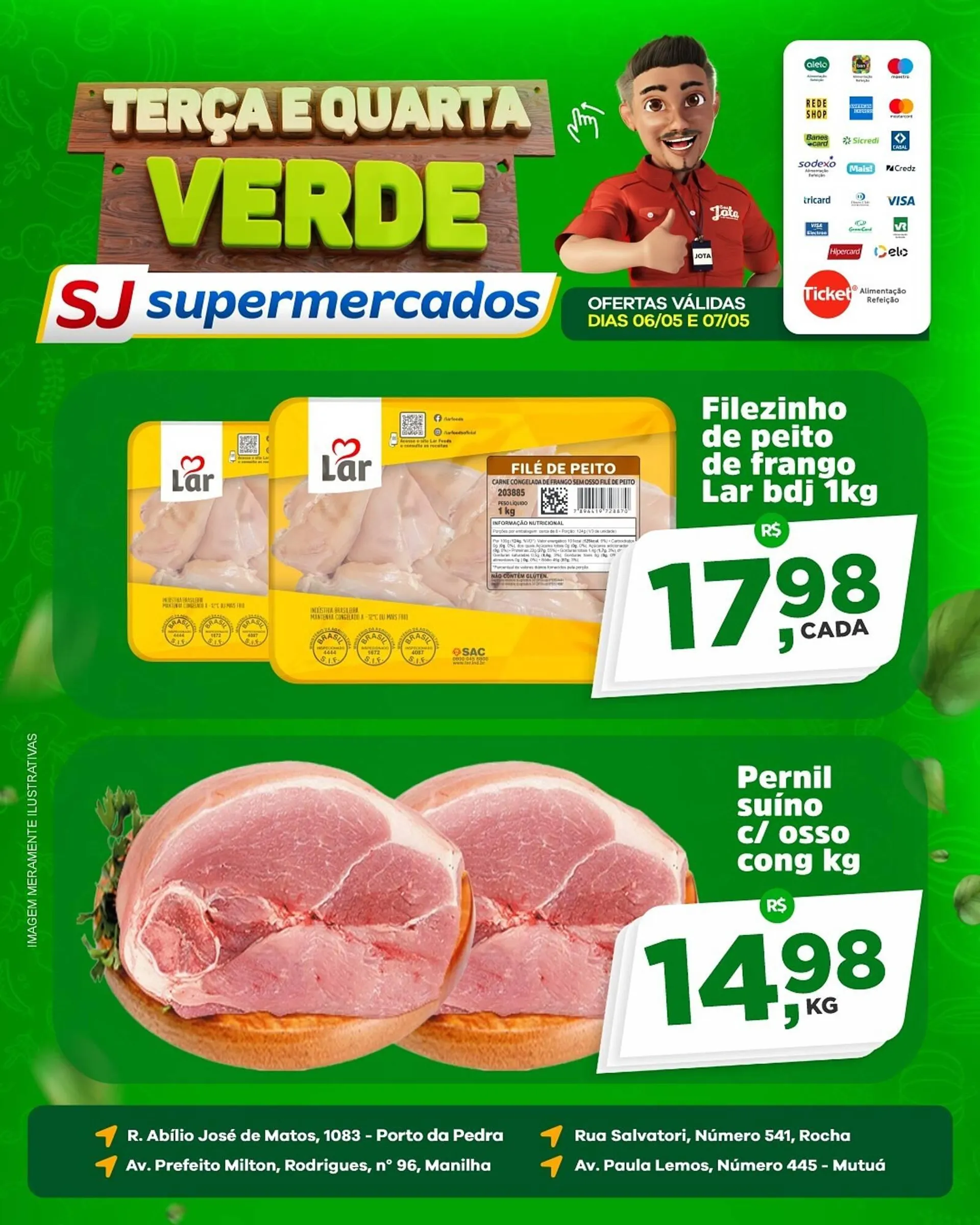 Encarte de Catálogo Sj Supermercados 6 de maio até 7 de maio 2025 - Pagina 4