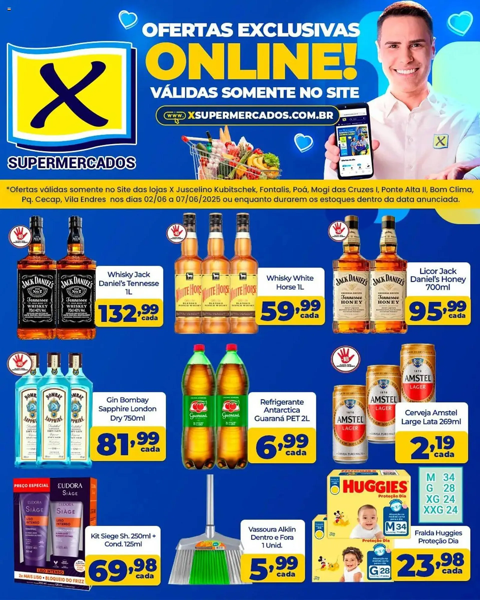 Encarte de Catálogo X Supermercados 2 de junho até 7 de junho 2025 - Pagina 2
