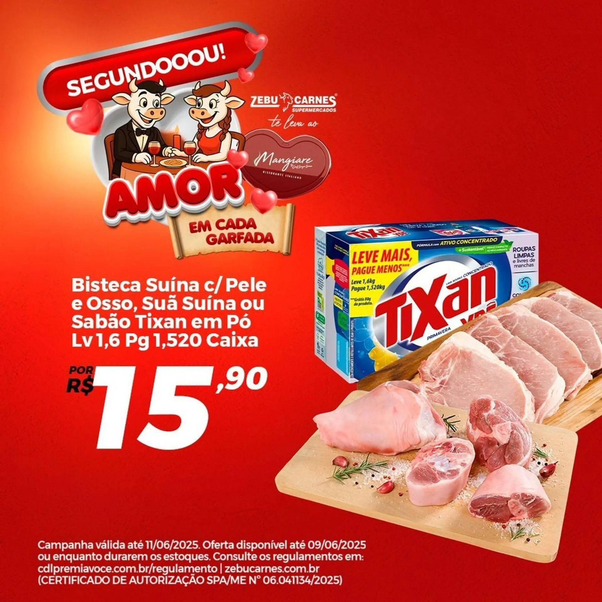 Encarte de Catálogo Zebu Carnes Supermercados 8 de junho até 11 de junho 2025 - Pagina 8
