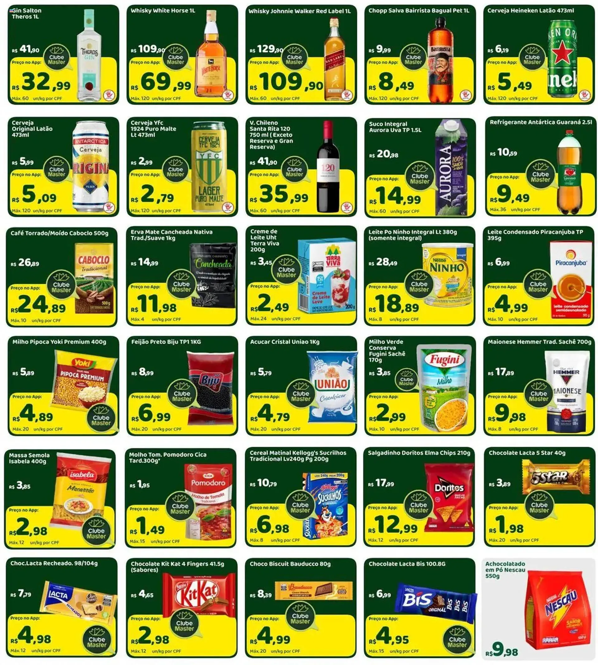 Encarte de Catálogo Master Supermercados 16 de maio até 20 de maio 2025 - Pagina 3