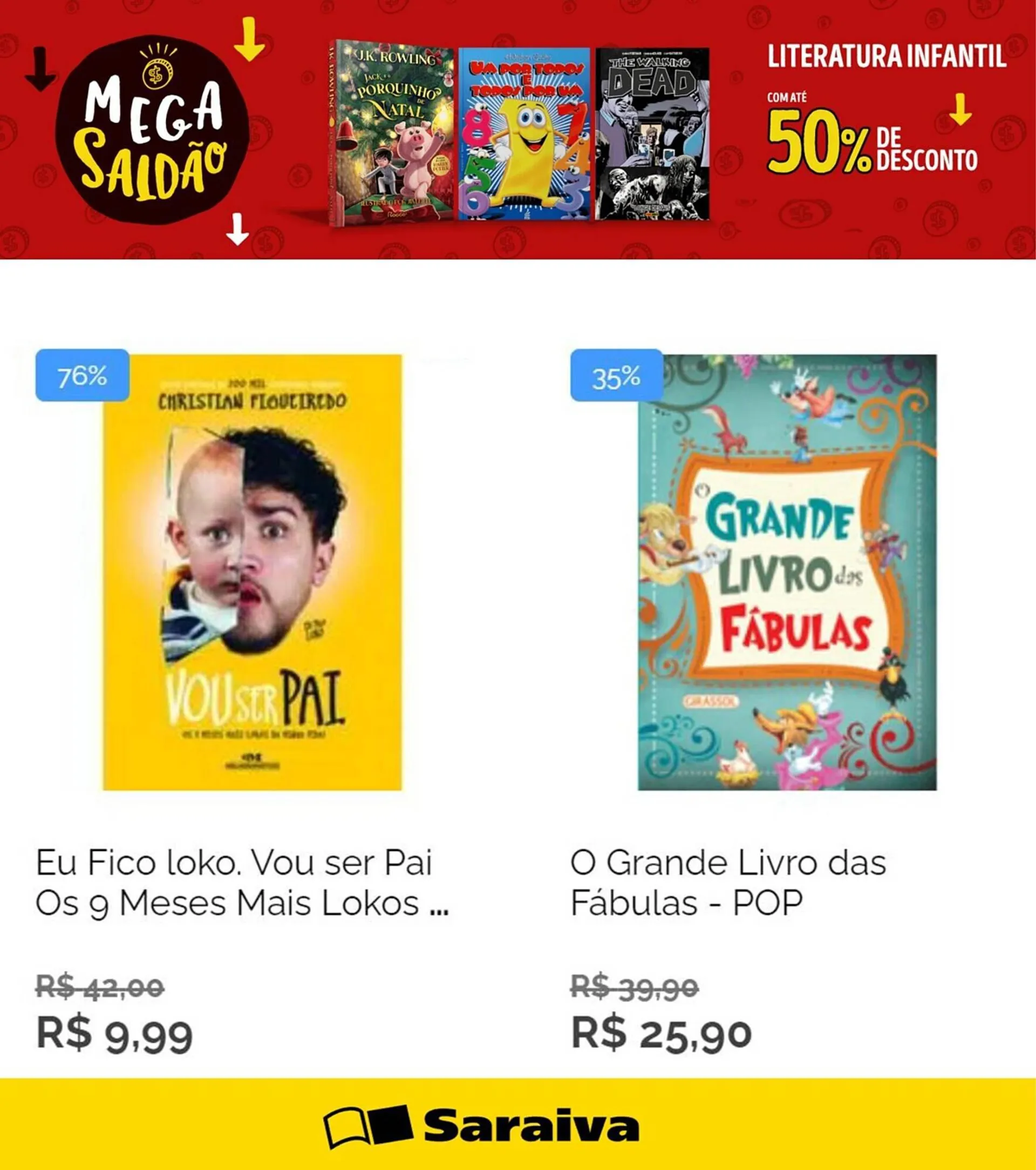 Encarte de Catálogo Livraria Saraiva 29 de junho até 14 de julho 2023 - Pagina 2