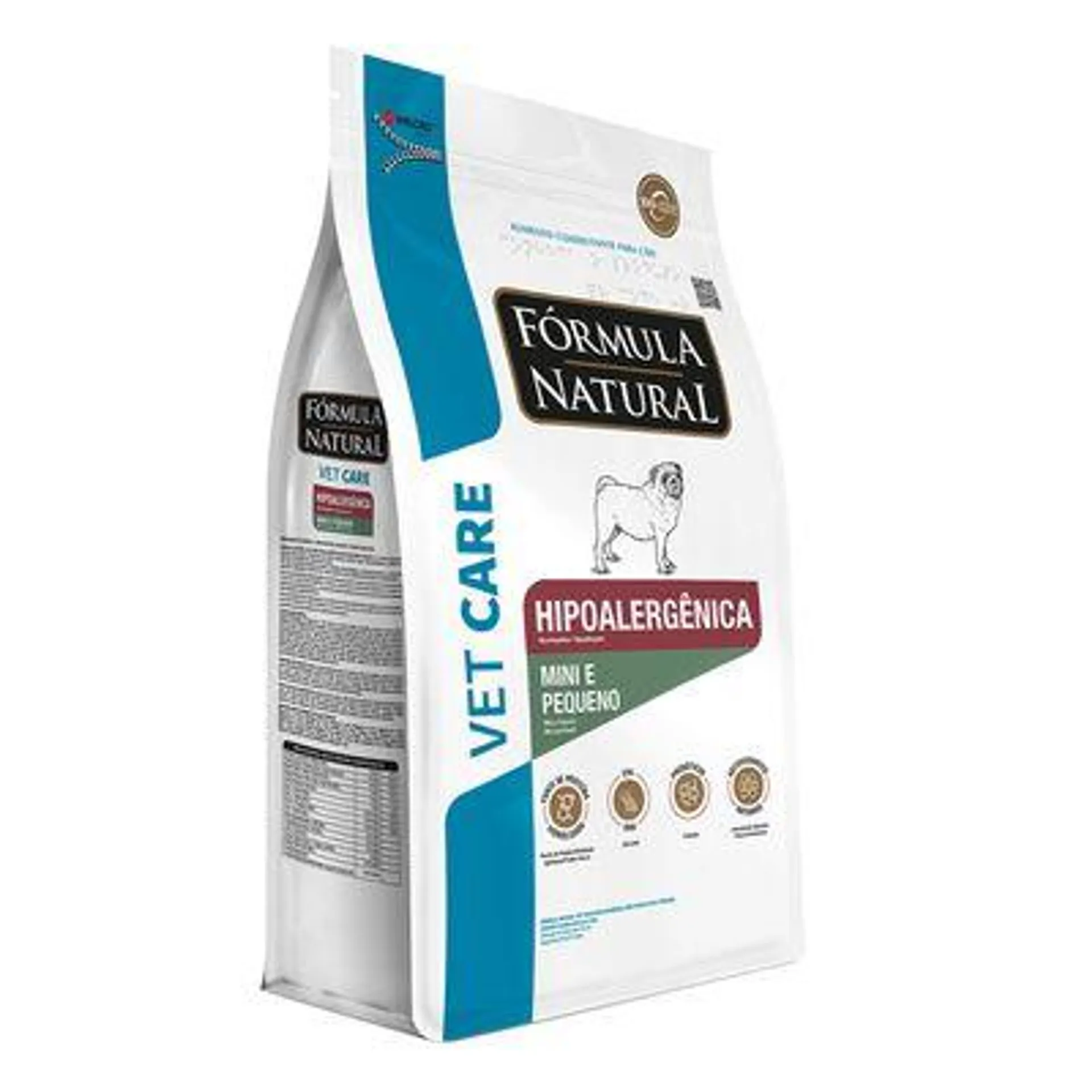 Ração Fórmula Natural Vet Care Hipoalergênica Cães Mini e Pequeno 2 kg